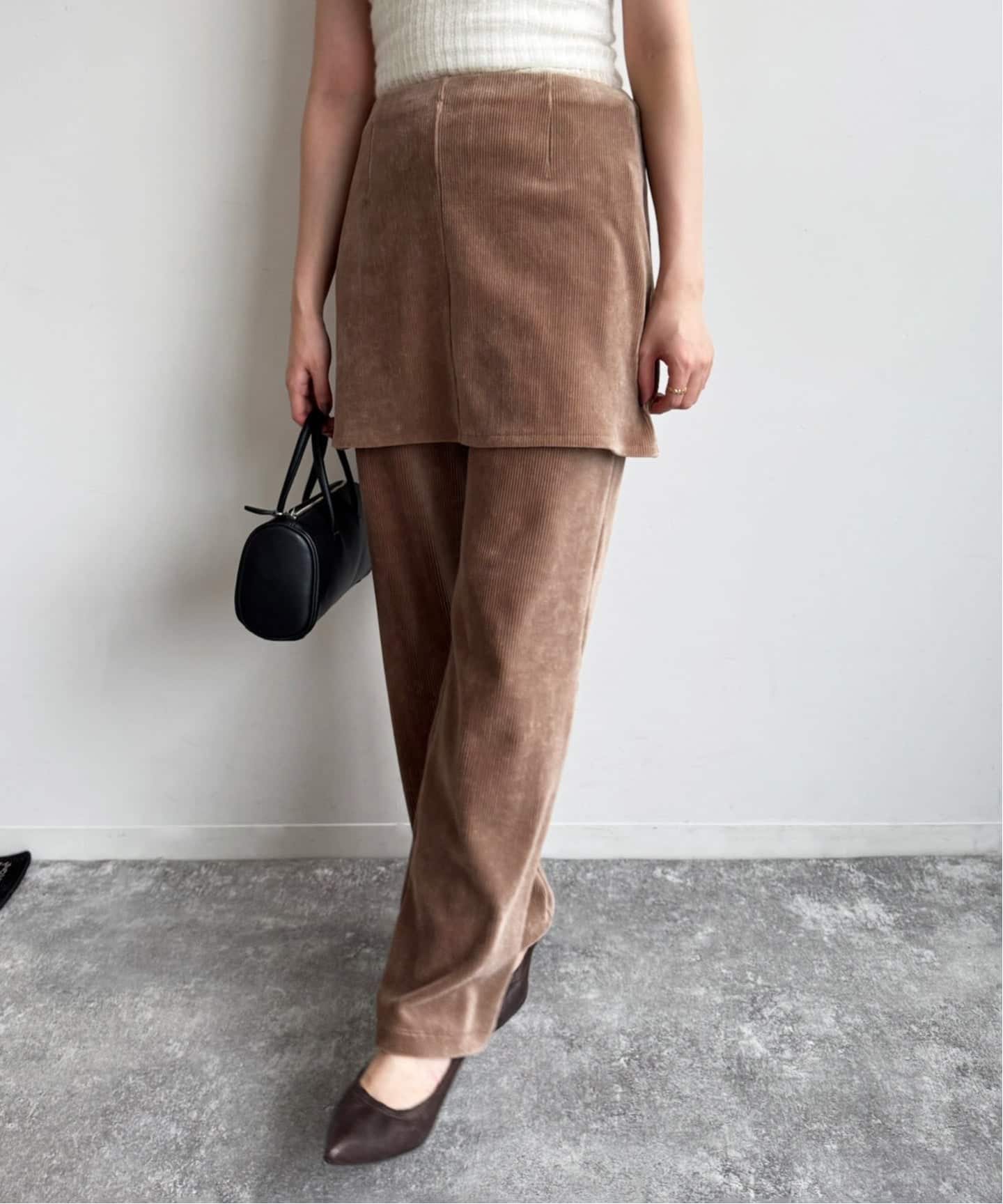コールベロアミニスカート（ミニスカート）｜EDIT.FOR LULU