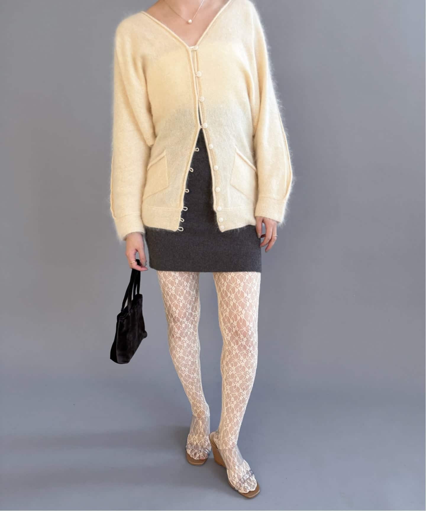 カシミヤミニスカート（その他スカート）｜EDIT.FOR LULU（エディット