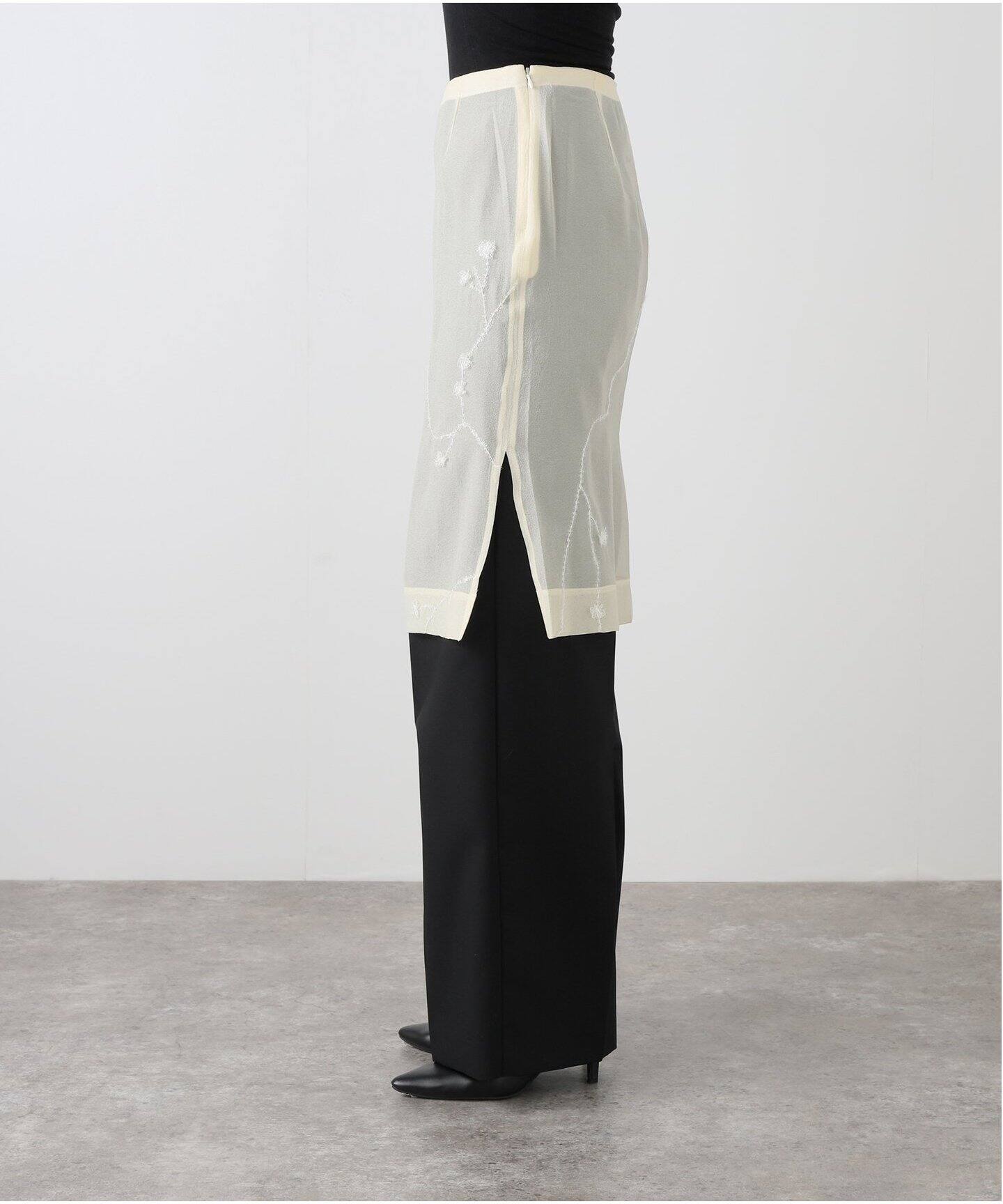 VERSO/ヴェルソ】Shining Embroidery Midi Skirt（その他スカート 