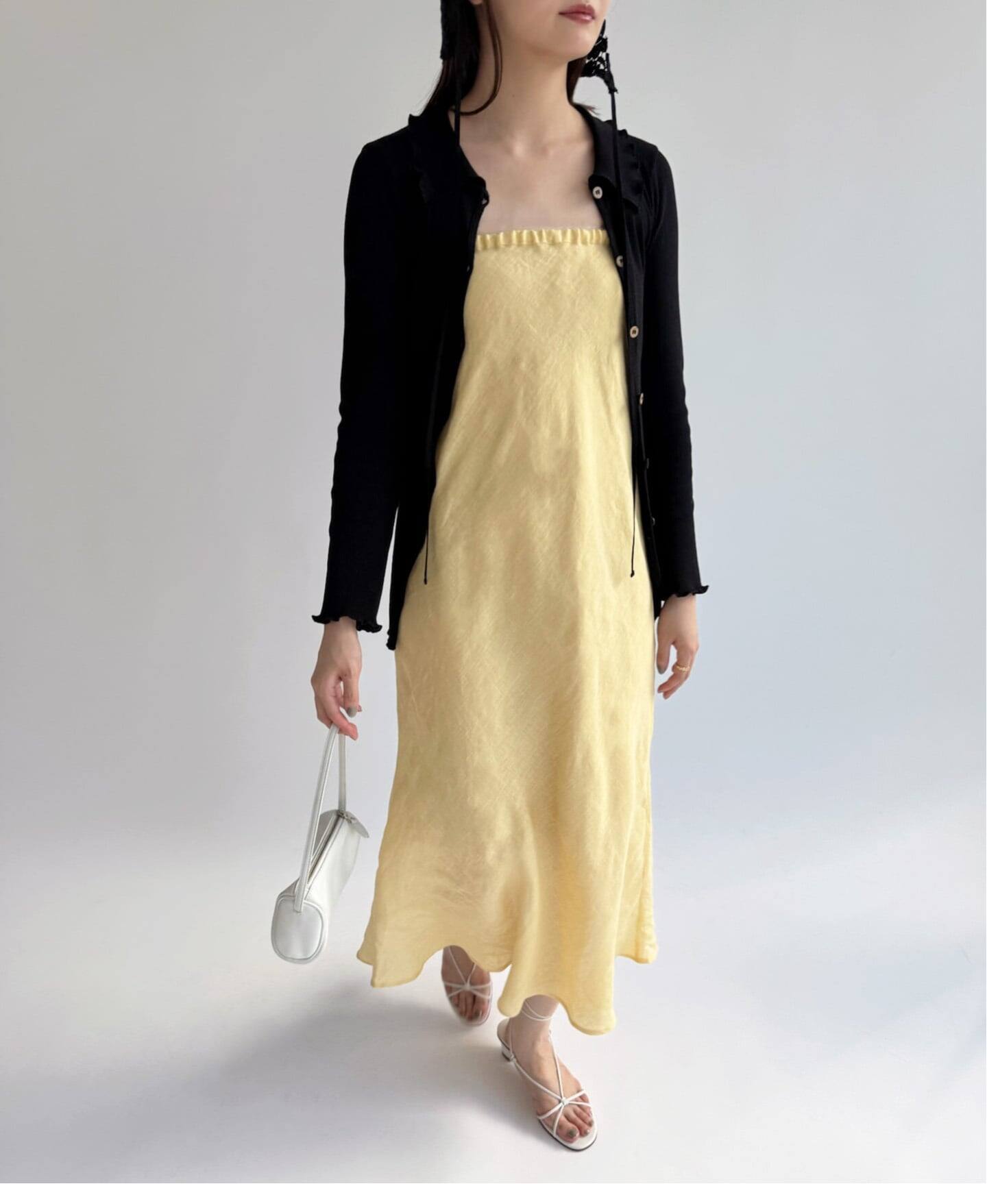 【きぃ】baserange☆ベースレンジ DYDINE SKIRT Dydine スカート in Black | ファインリネン | ja | Baserange