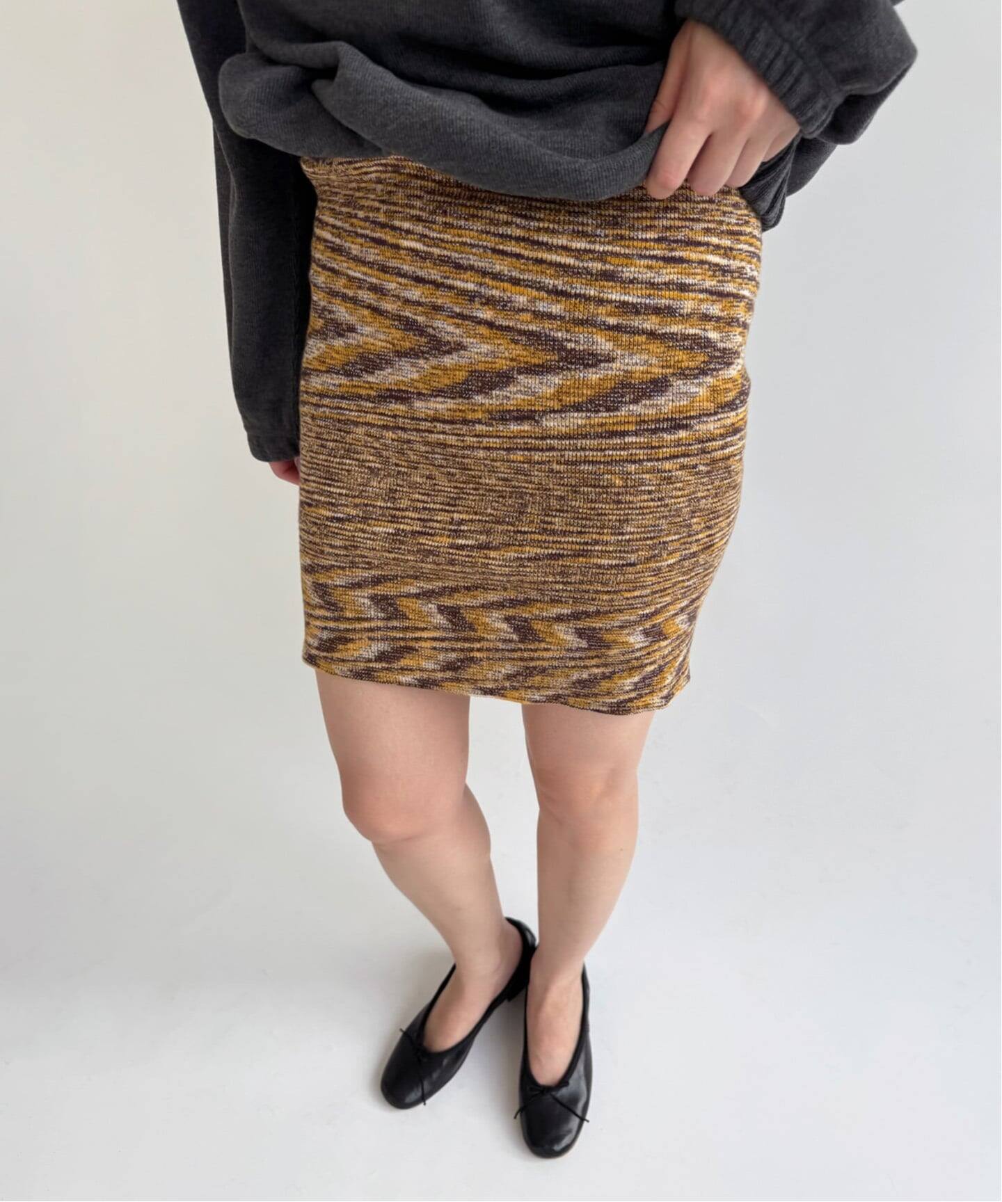 Baserange ベースレンジ PRE BRIG SKIRT ブラウン BASERANGE/ベースレンジ】PRE FLUTE SKIRT（その他スカート）｜EDIT