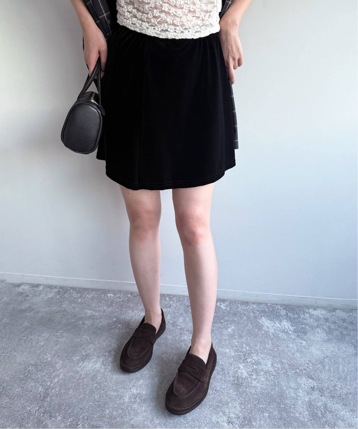 お値下げ 完売商品EDIT.FOR LULU ハイライズミニスカート 追加3》【SIMONE WILD/シモーネ ワイルド】MINI POCKET SKIRT