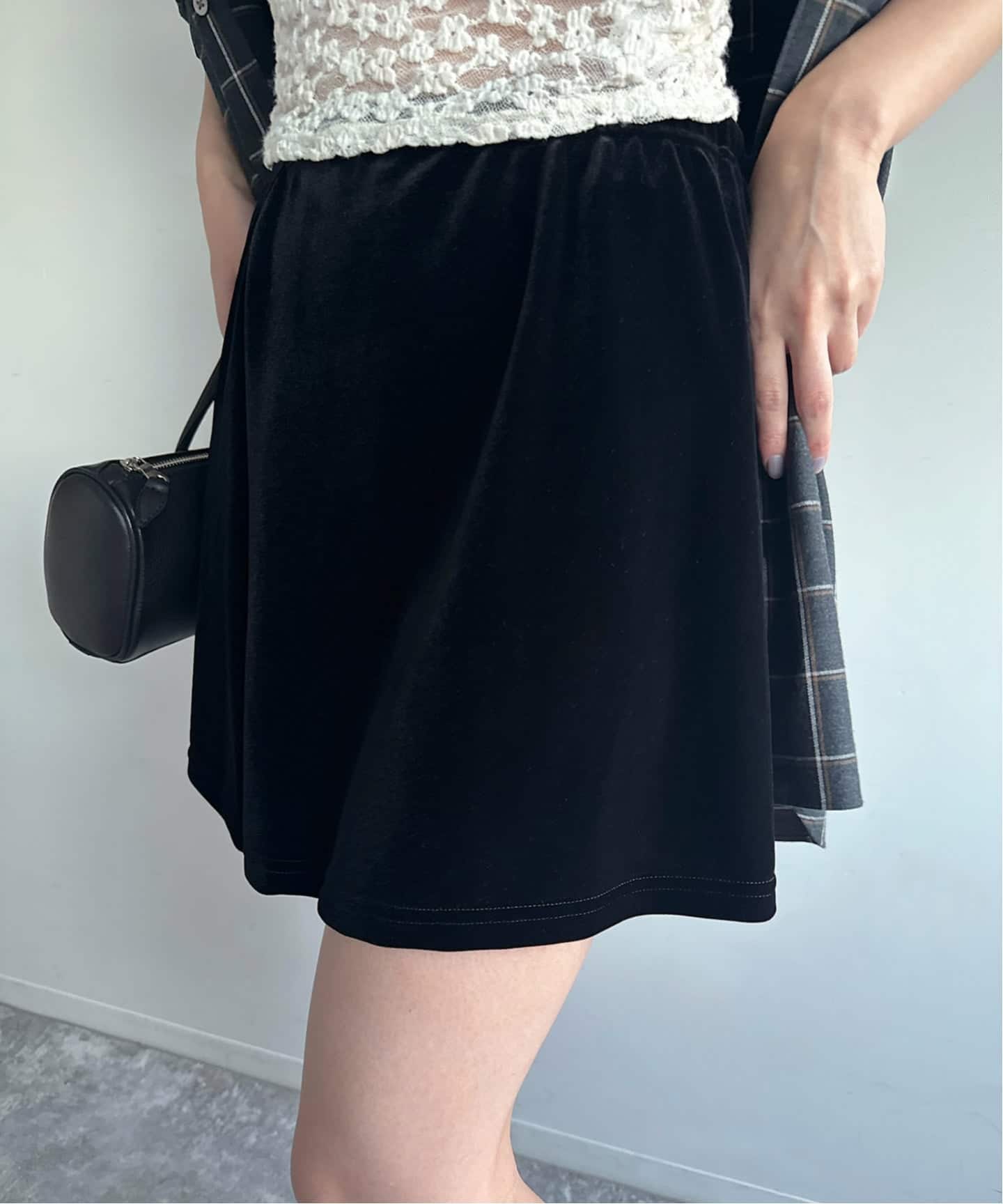 EDIT.FOR LULU レースミニスカート 追加3》【SIMONE WILD/シモーネ ワイルド】MINI POCKET SKIRT