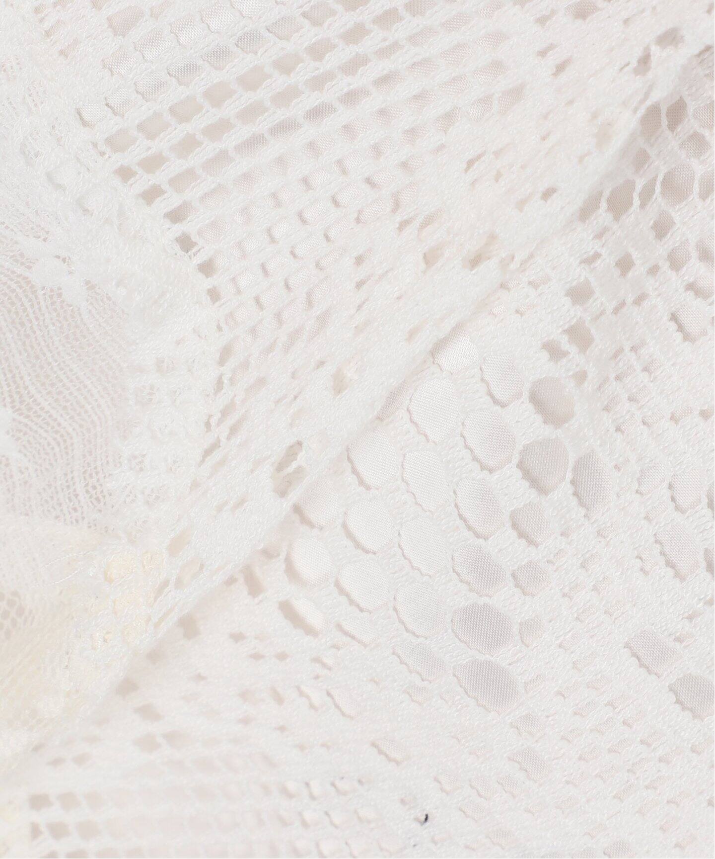 YUHAN WANG/ユハン ワン】lace patched mermaid skirt（ロング