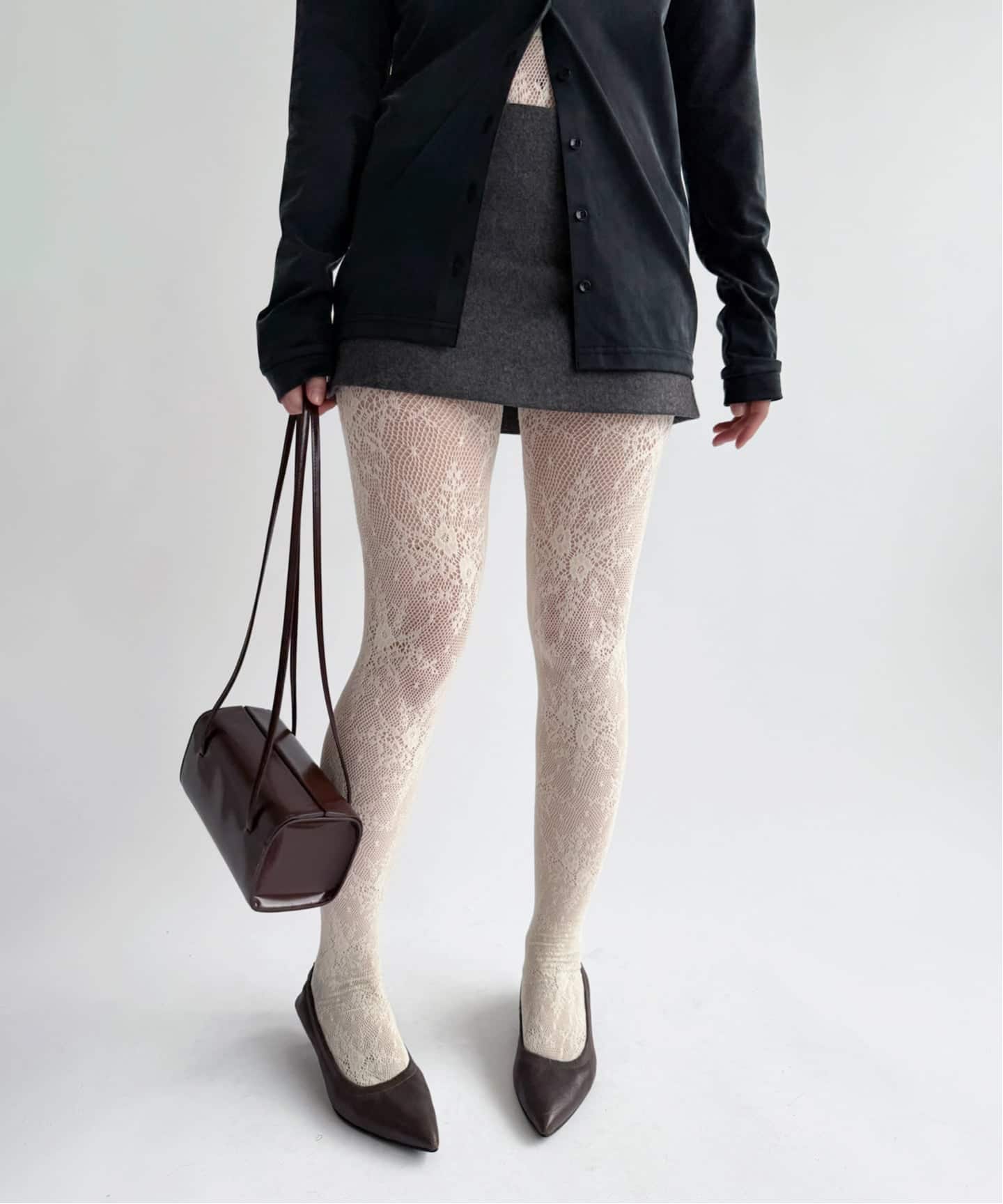 PAN/パン】SCHONHERR FLANNEL MINI SKIRT（ミニスカート）｜EDIT.FOR