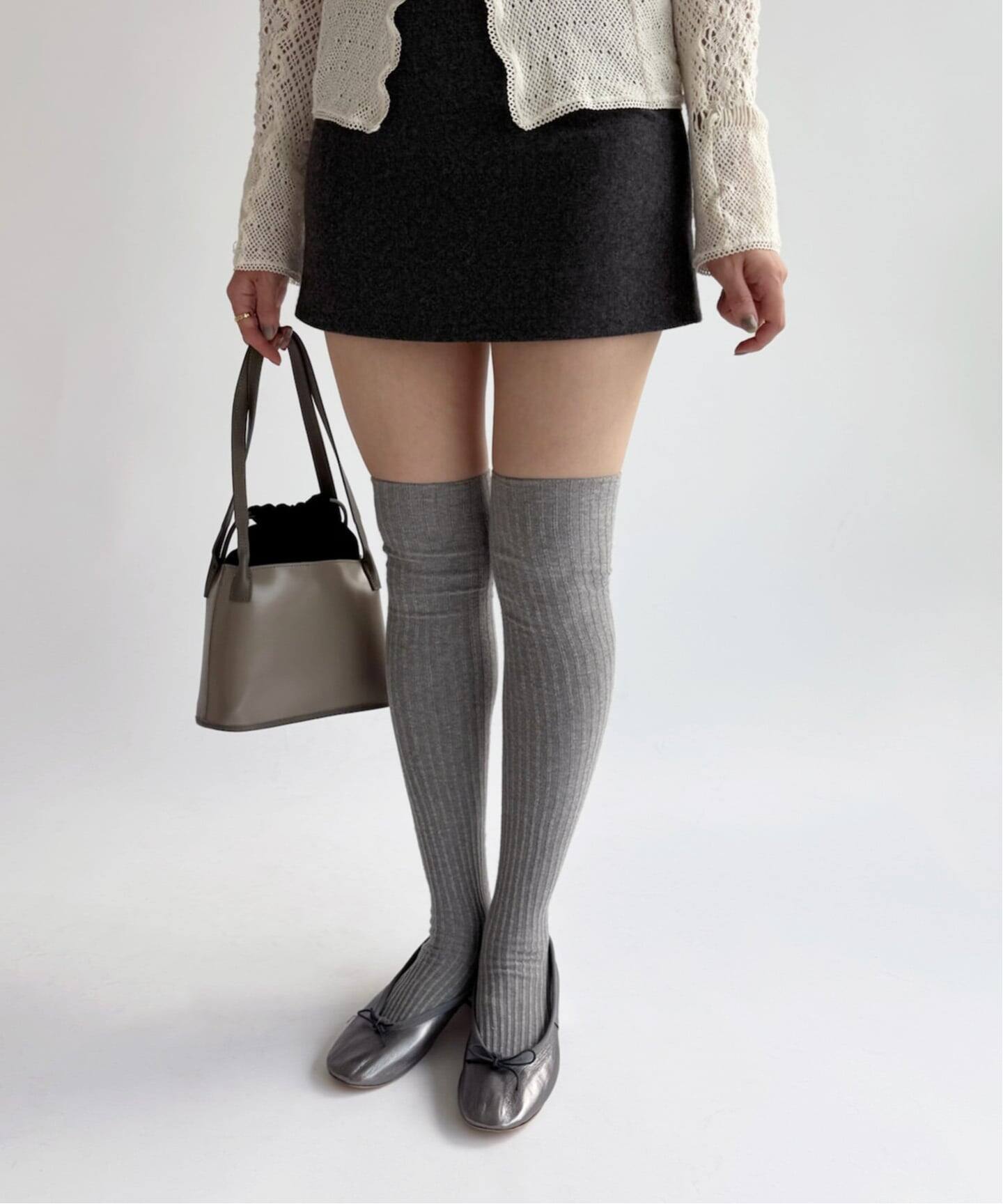PAN/パン】SCHONHERR FLANNEL MINI SKIRT（ミニスカート）｜EDIT.FOR