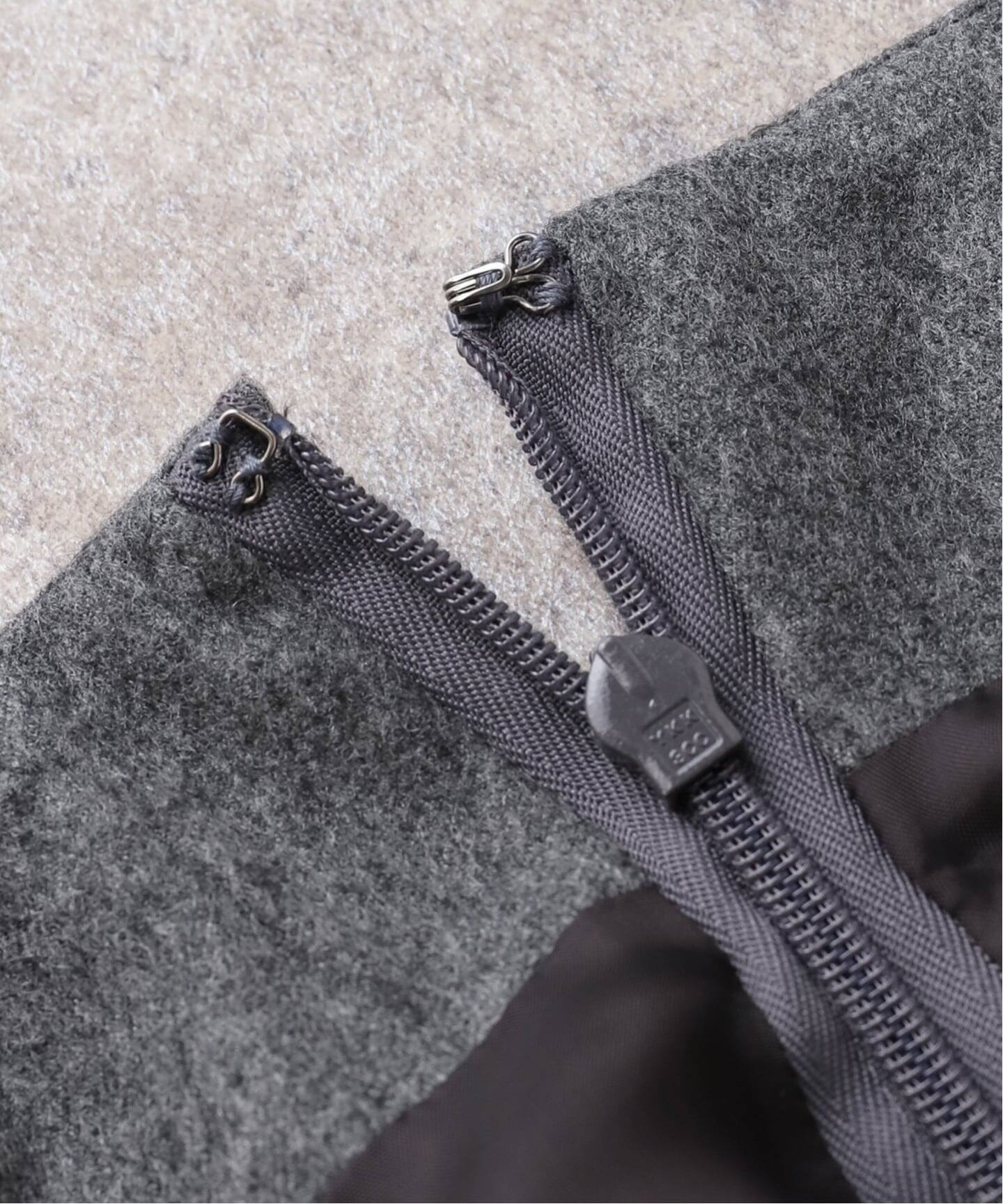 PAN/パン】SCHONHERR FLANNEL MINI SKIRT（ミニスカート）｜EDIT.FOR