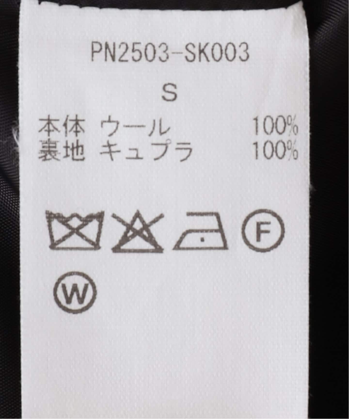 PAN/パン】SCHONHERR FLANNEL MINI SKIRT（ミニスカート）｜EDIT.FOR