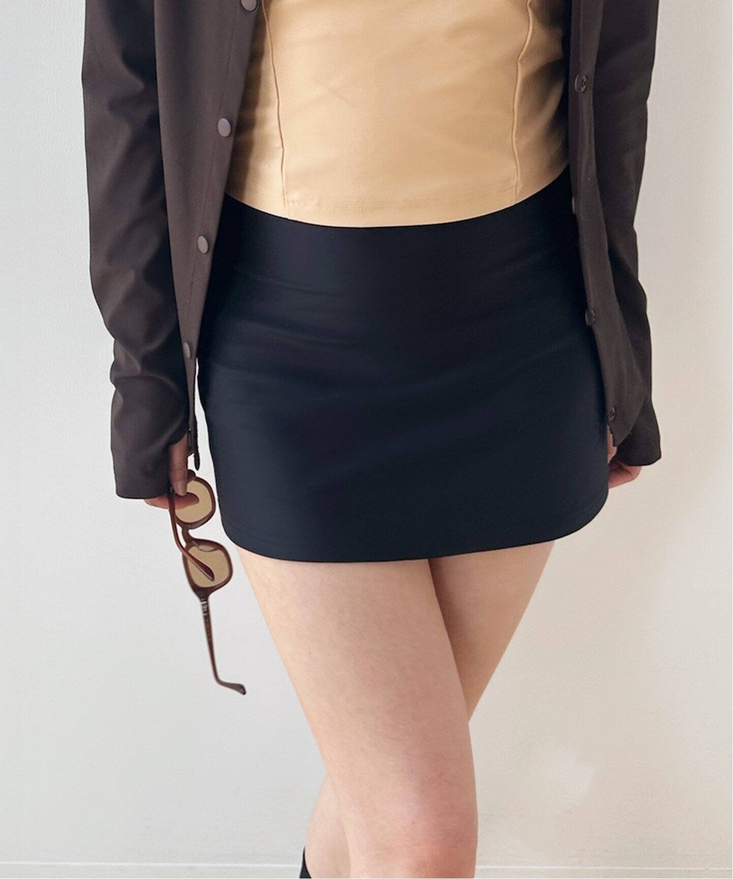 お値下げ 完売商品EDIT.FOR LULU ハイライズミニスカート HAUS/ハウズ】MICRO MINI SKIRT（ミニスカート）｜EDIT.FOR LULU