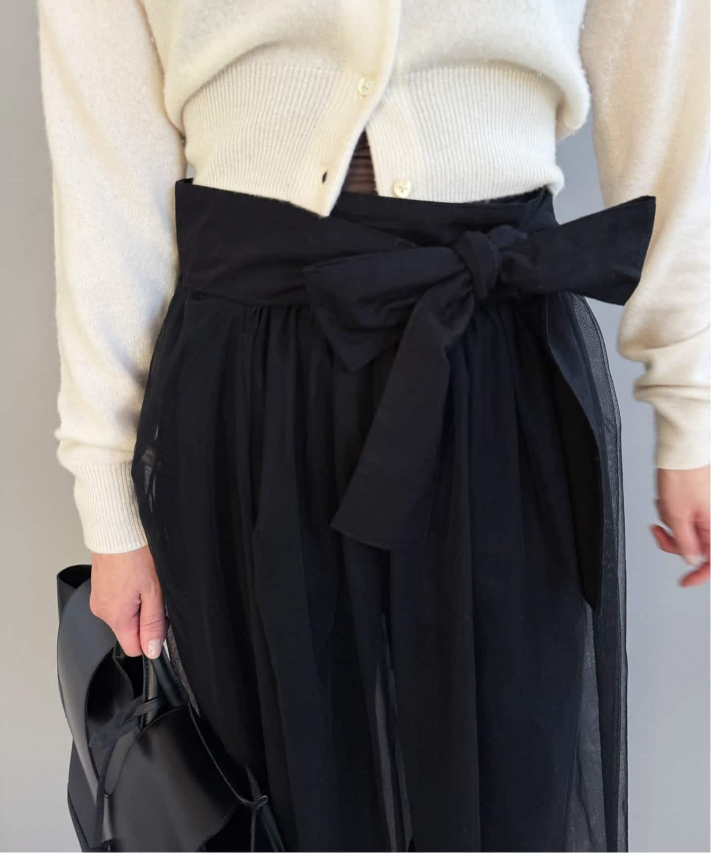 naoki tomizuka for LULU】tulle wrap skirt（その他スカート）｜EDIT