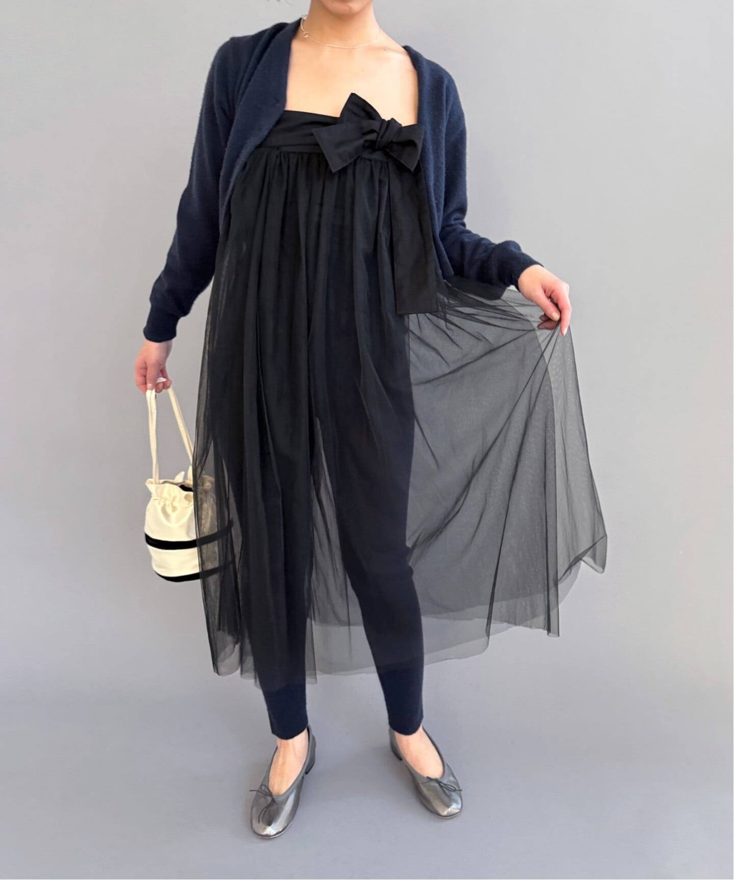 naoki tomizuka for LULU】tulle wrap skirt（その他スカート）｜EDIT