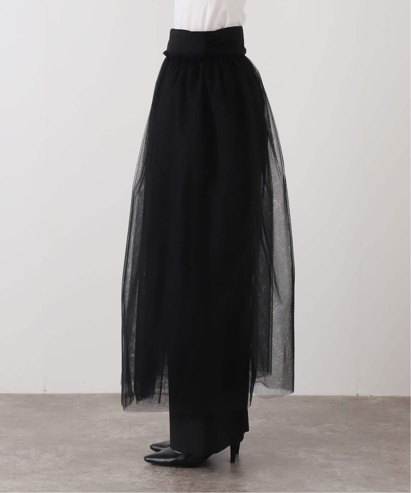 naoki tomizuka for LULU】tulle wrap skirt（その他スカート）｜EDIT