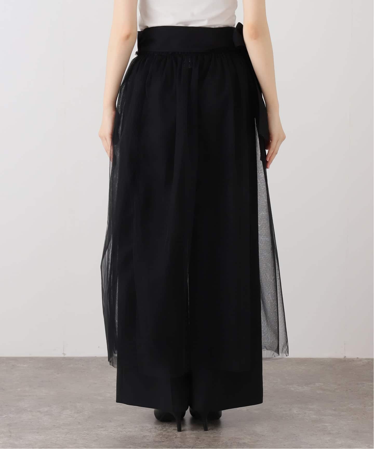 EDIT.FOR LULU operasport 新品未使用タグ付き naoki tomizuka for LULU】tulle wrap skirt（その他スカート）｜EDIT
