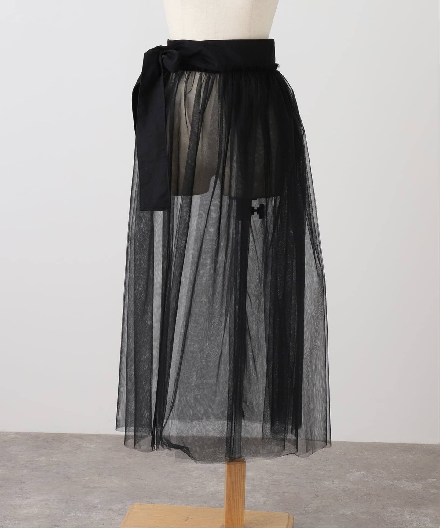 naoki tomizuka for LULU】tulle wrap skirt（その他スカート）｜EDIT