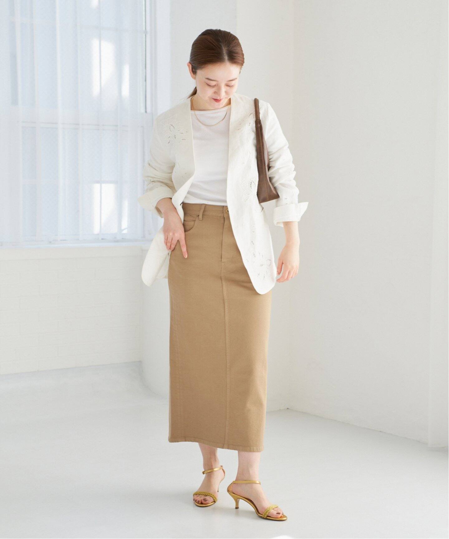 ガーメントダイ スカート（ロング・マキシ丈スカート）｜IENA（イエナ  