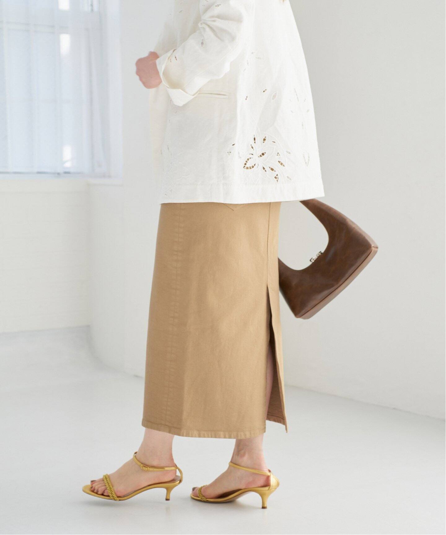 ガーメントダイ スカート（ロング・マキシ丈スカート）｜IENA（イエナ  