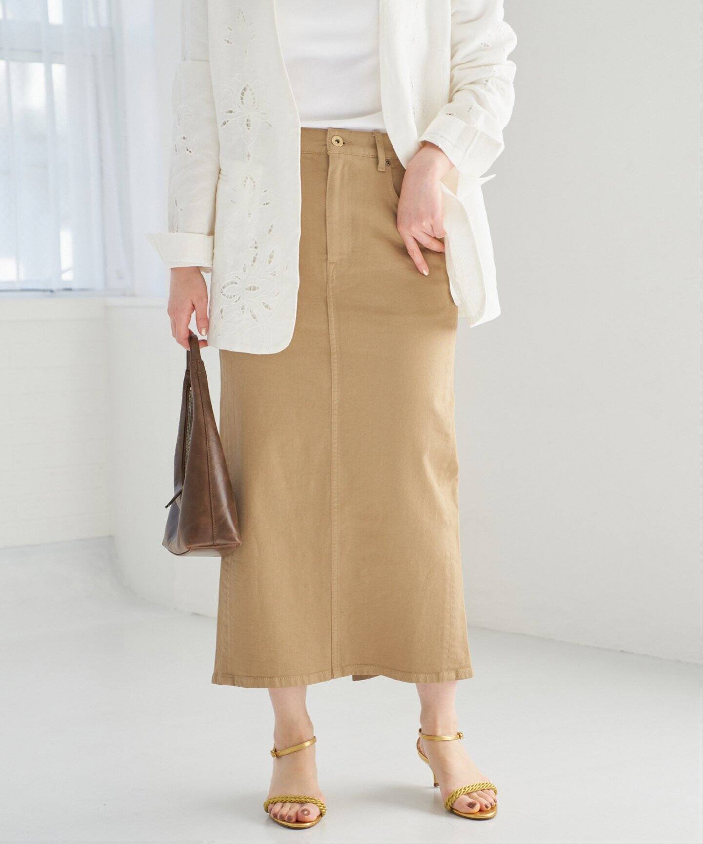 ガーメントダイ スカート（ロング・マキシ丈スカート）｜IENA（イエナ  