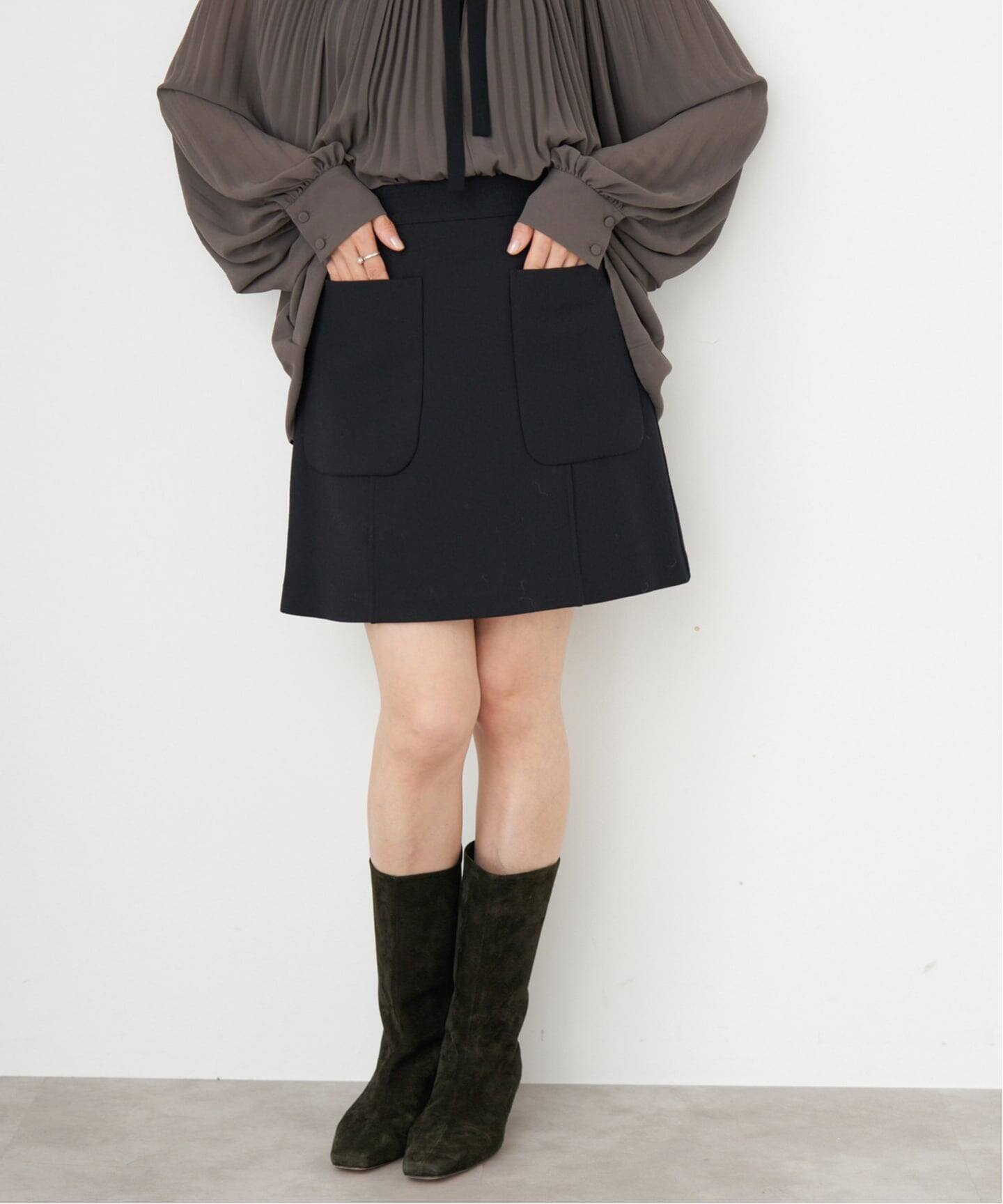 追加》FLEXウールライトミニスカート（ミニスカート）｜IENA（イエナ