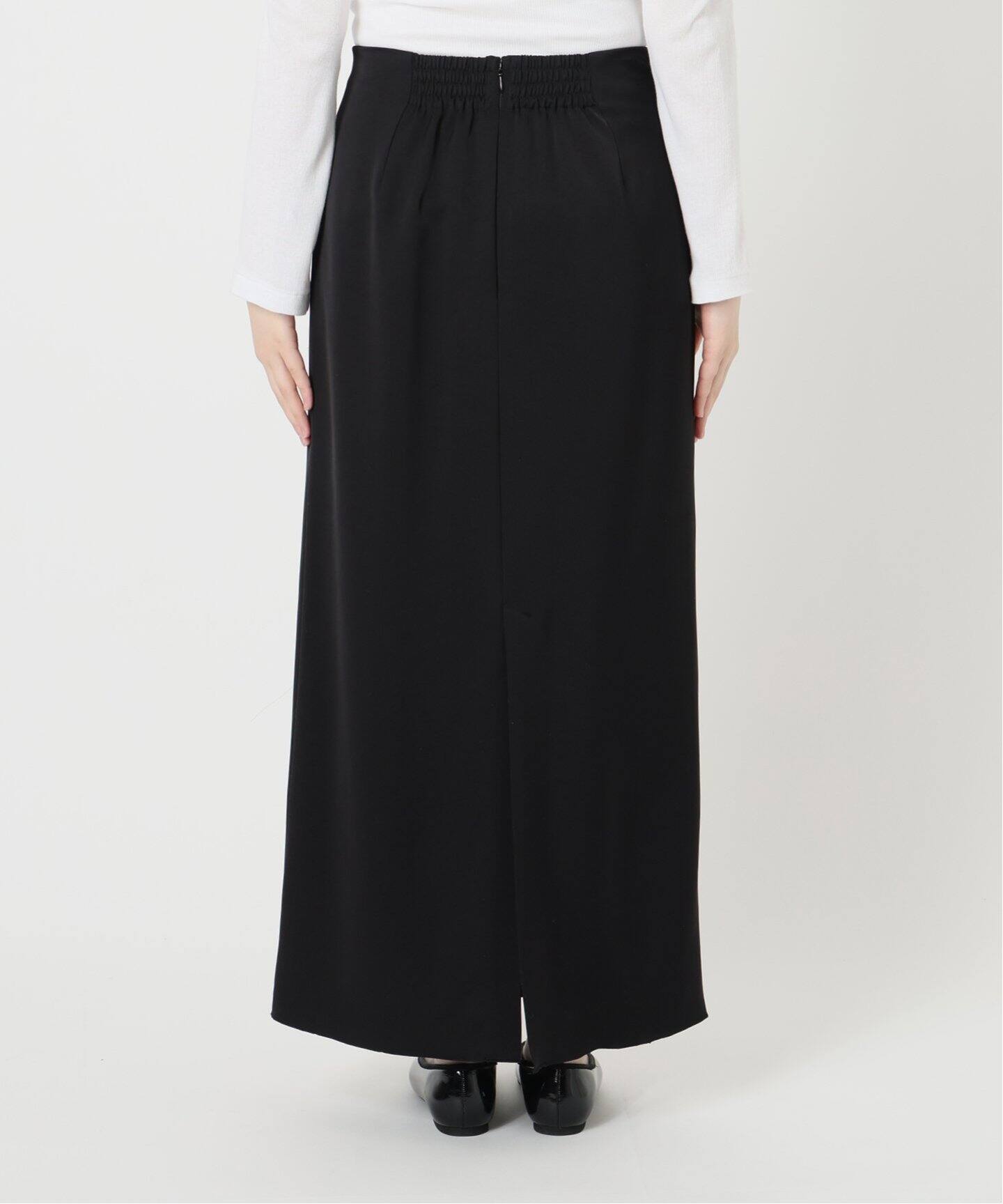 サテン ポケットスカート（ロング・マキシ丈スカート）｜IENA（イエナ
