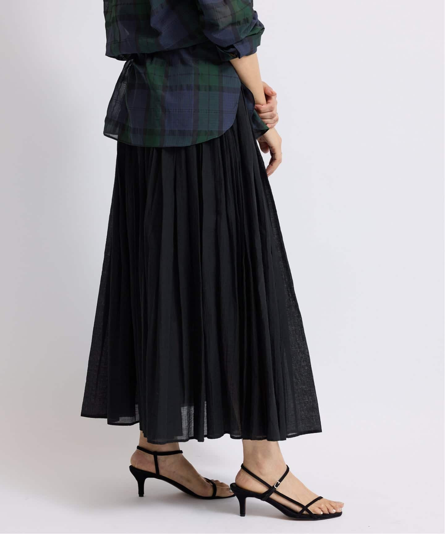 イエナ　プリーツロングスカート美品 カールマイヤープリーツスカート（ロング・マキシ丈スカート