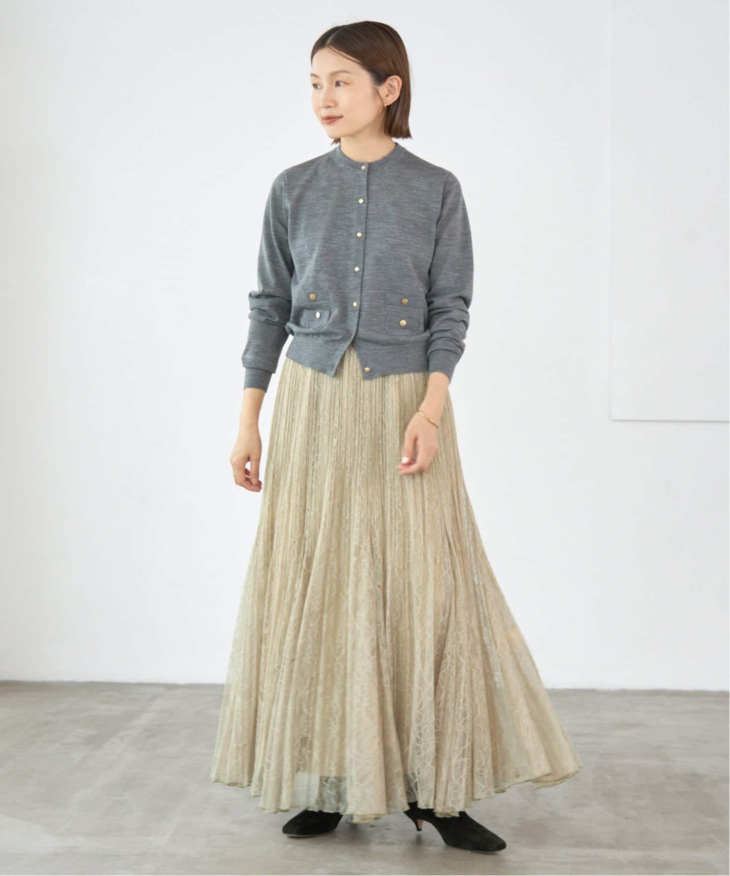 レースプリーツスカート（その他スカート）｜IENA（イエナ）の通販