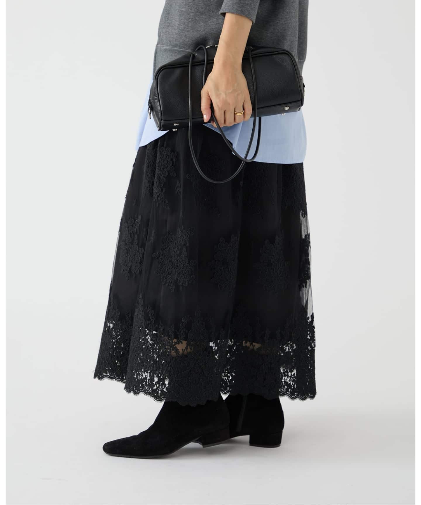 IENA Code Lace チュールスカート Code Lace チュールスカート（ロング・マキシ丈スカート）｜IENA