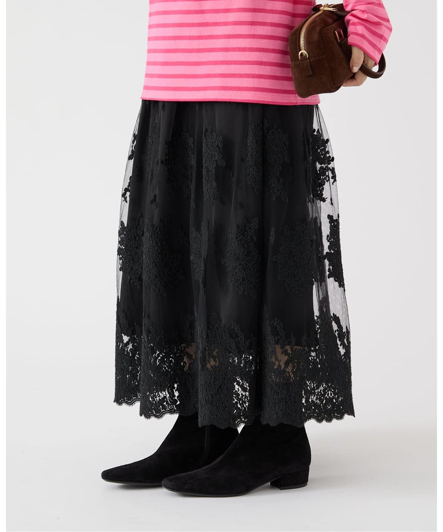 IENA Code Lace チュールスカート Code Lace チュールスカート（ロング・マキシ丈スカート）｜IENA