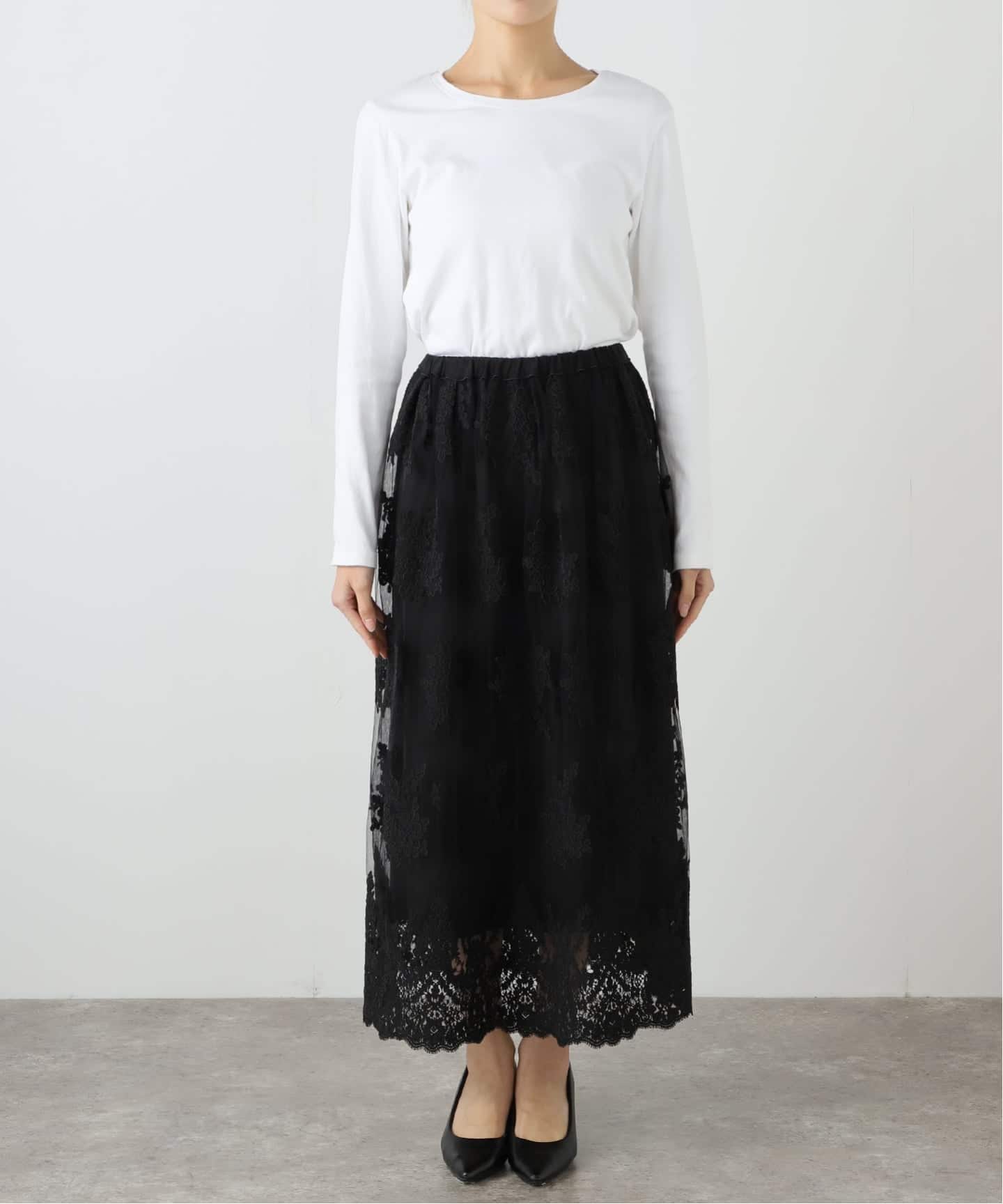 IENA Code Lace チュールスカート IENA｜Code Lace チュールスカート | Rakuten Fashion(楽天