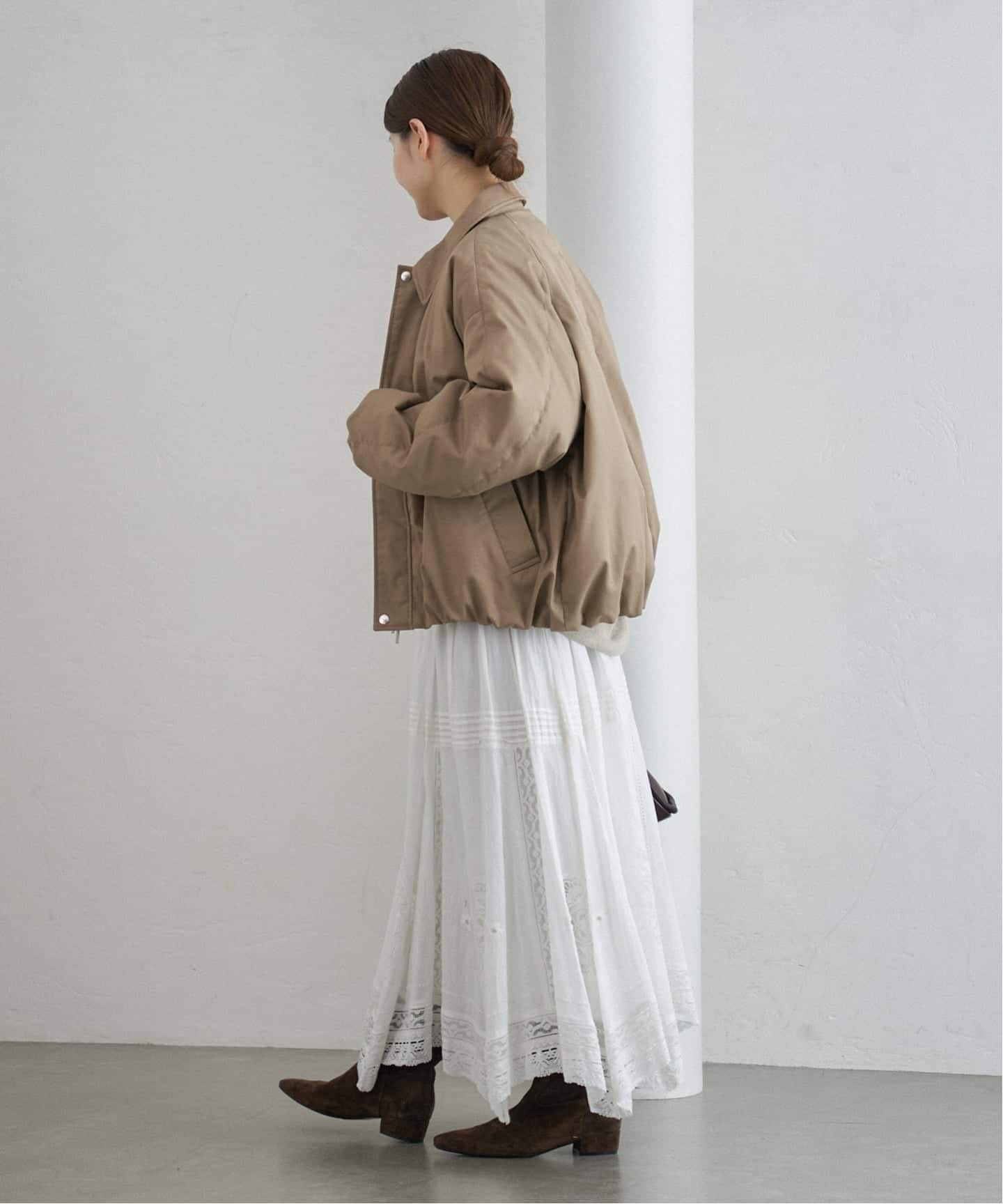 WEB限定/追加3予約》コットンレーススカート（ロング・マキシ丈