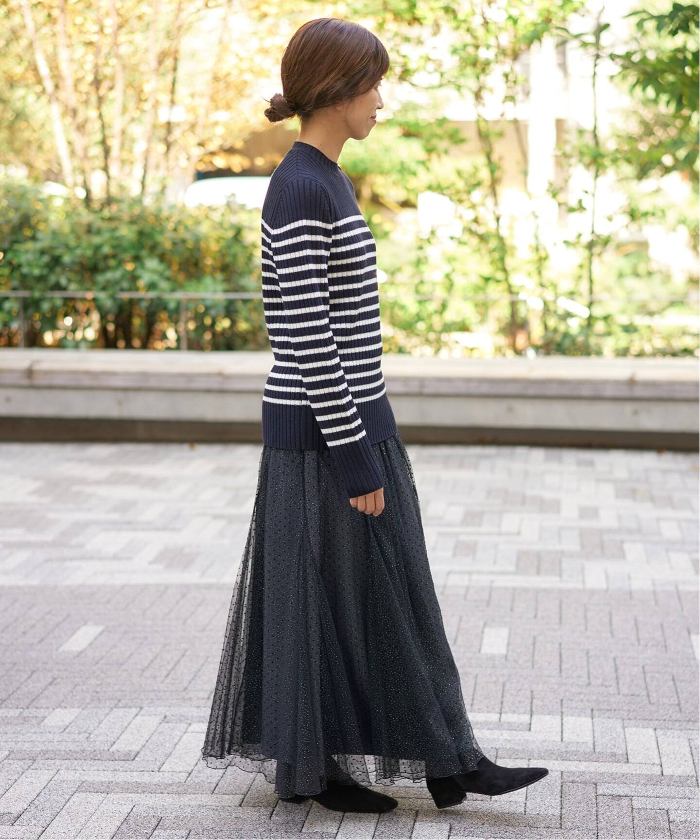 イエナ（IENA）/ドットラメチュールスカート ドットラメチュールスカート（ロング・マキシ丈スカート）｜IENA