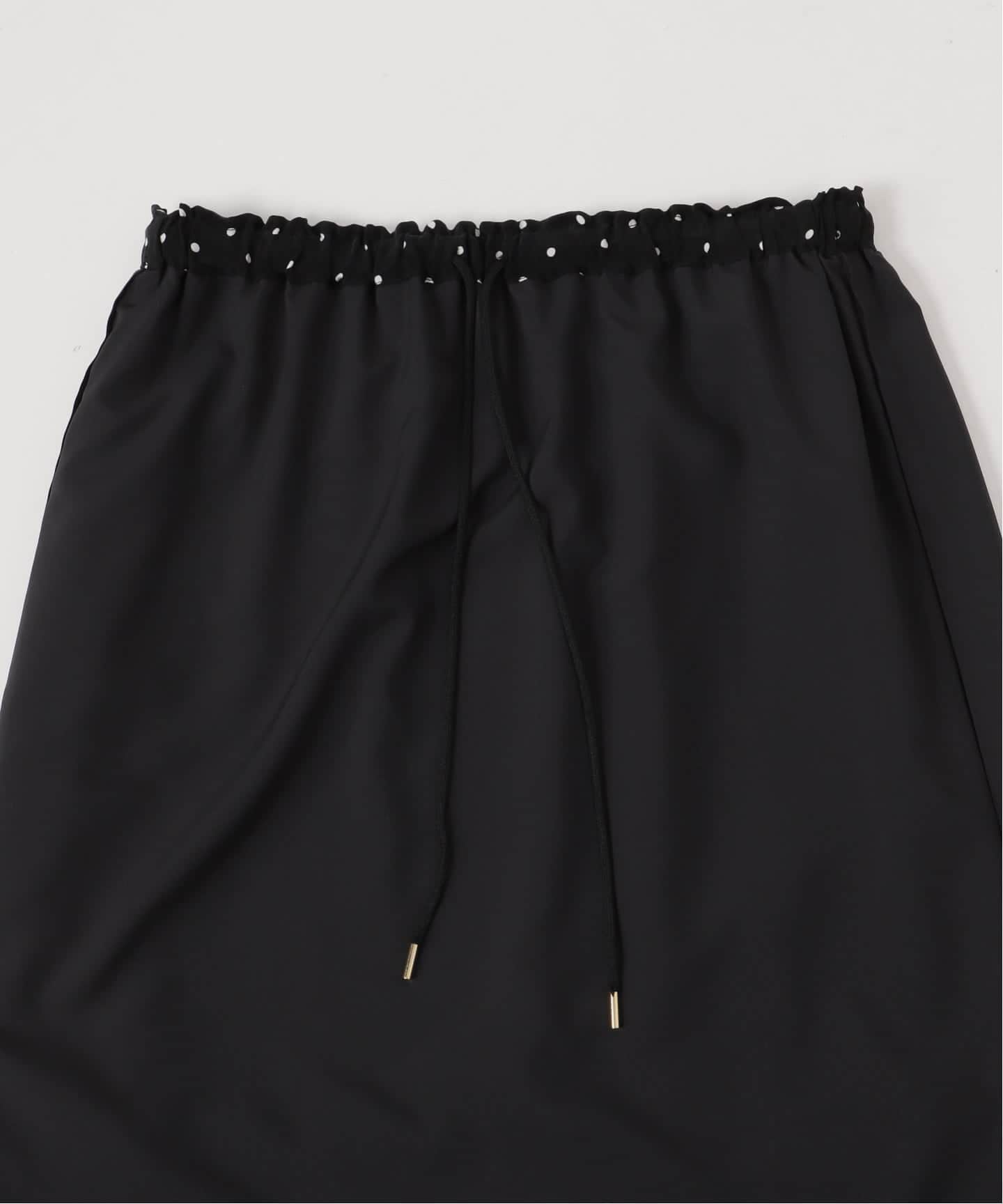 IPEKERフィブリルドットプリントスカート（ロング・マキシ丈スカート