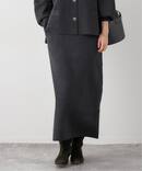 《WEB限定追加》スーパーファインスムースニットスカート