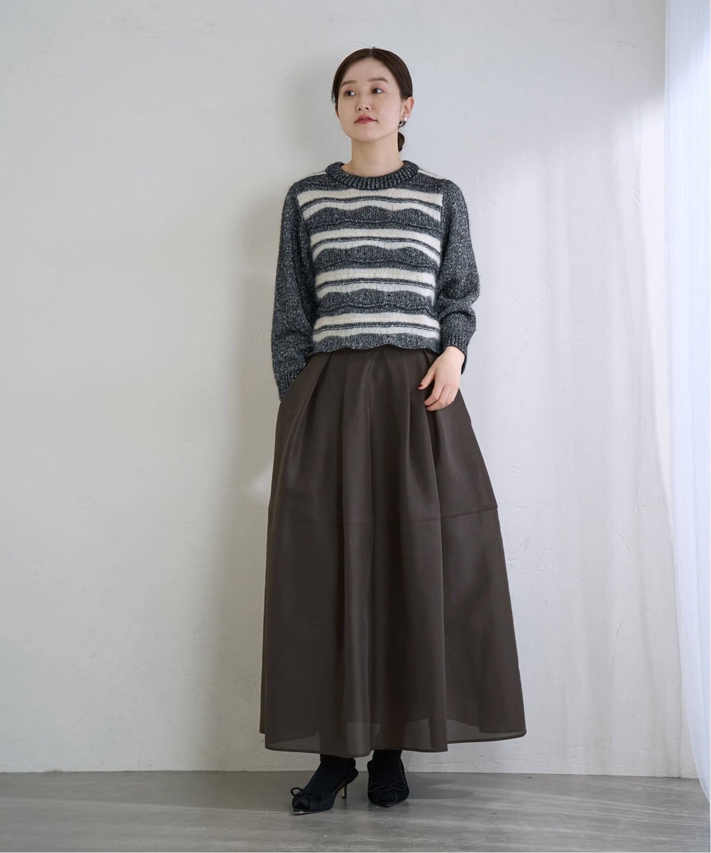 IENA シアーフォルムスカート シアーフォルムスカート（ロング・マキシ丈スカート）｜IENA（イエナ