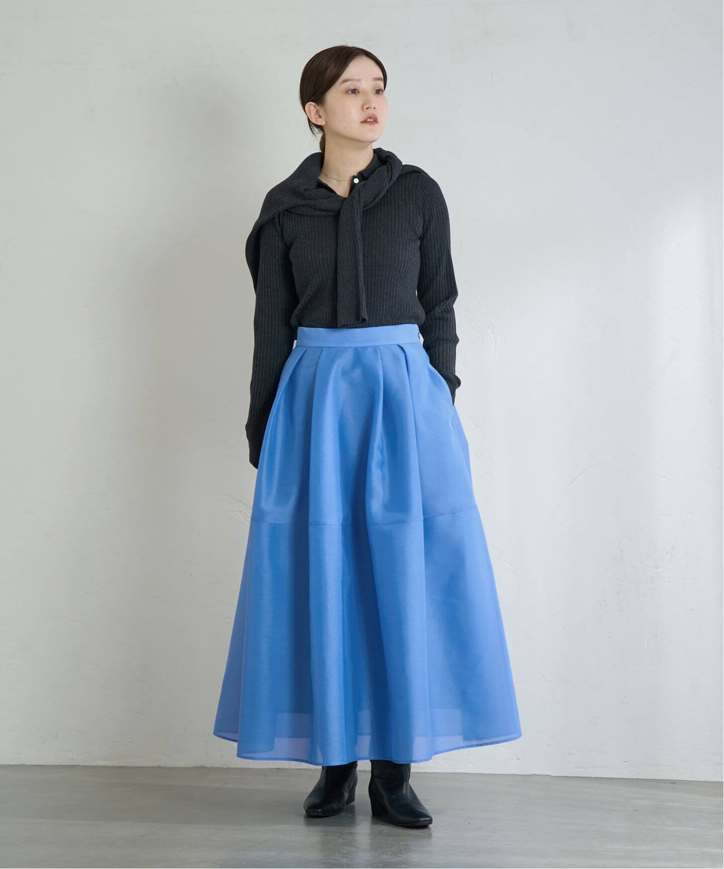 シアーフォルムスカート（ロング・マキシ丈スカート）｜IENA（イエナ