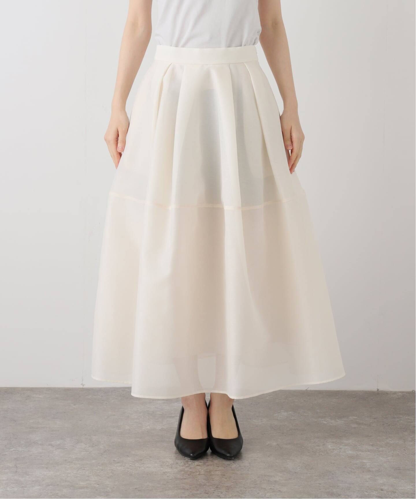 シアーフォルムスカート（ロング・マキシ丈スカート）｜IENA（イエナ