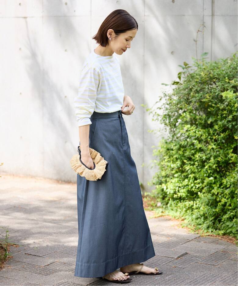 Aラインデニムスカート（デニムスカート）｜IENA（イエナ）の通販  