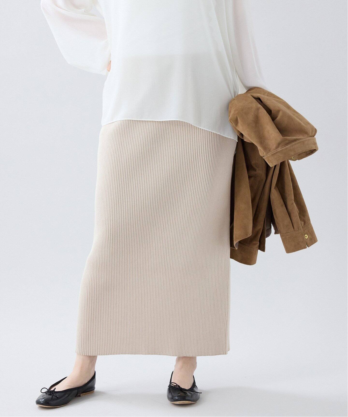 リブタイトスカート（ロング・マキシ丈スカート）｜IENA（イエナ）の  