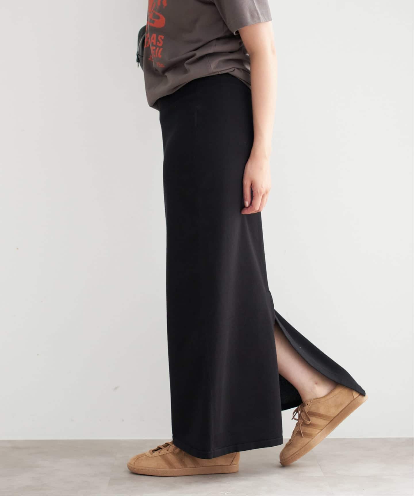 IENA スカート IENA LA BOUCLE スカート ライトタフタチェックティアード