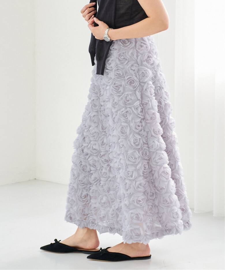 お値下げ タグ付き イエナ 楊流プリーツスカート マキシ IENA楊柳  