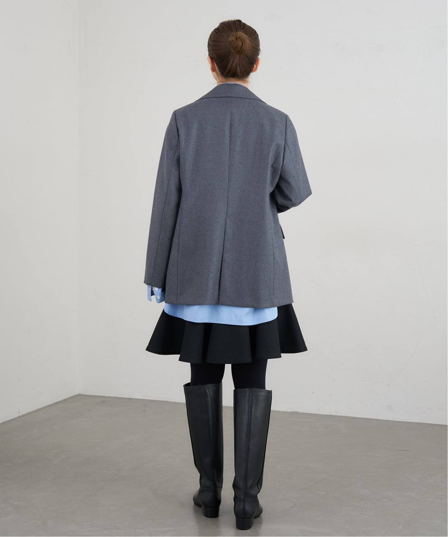 ツイードダブルクロスフレアミニスカート（ミニスカート）｜IENA