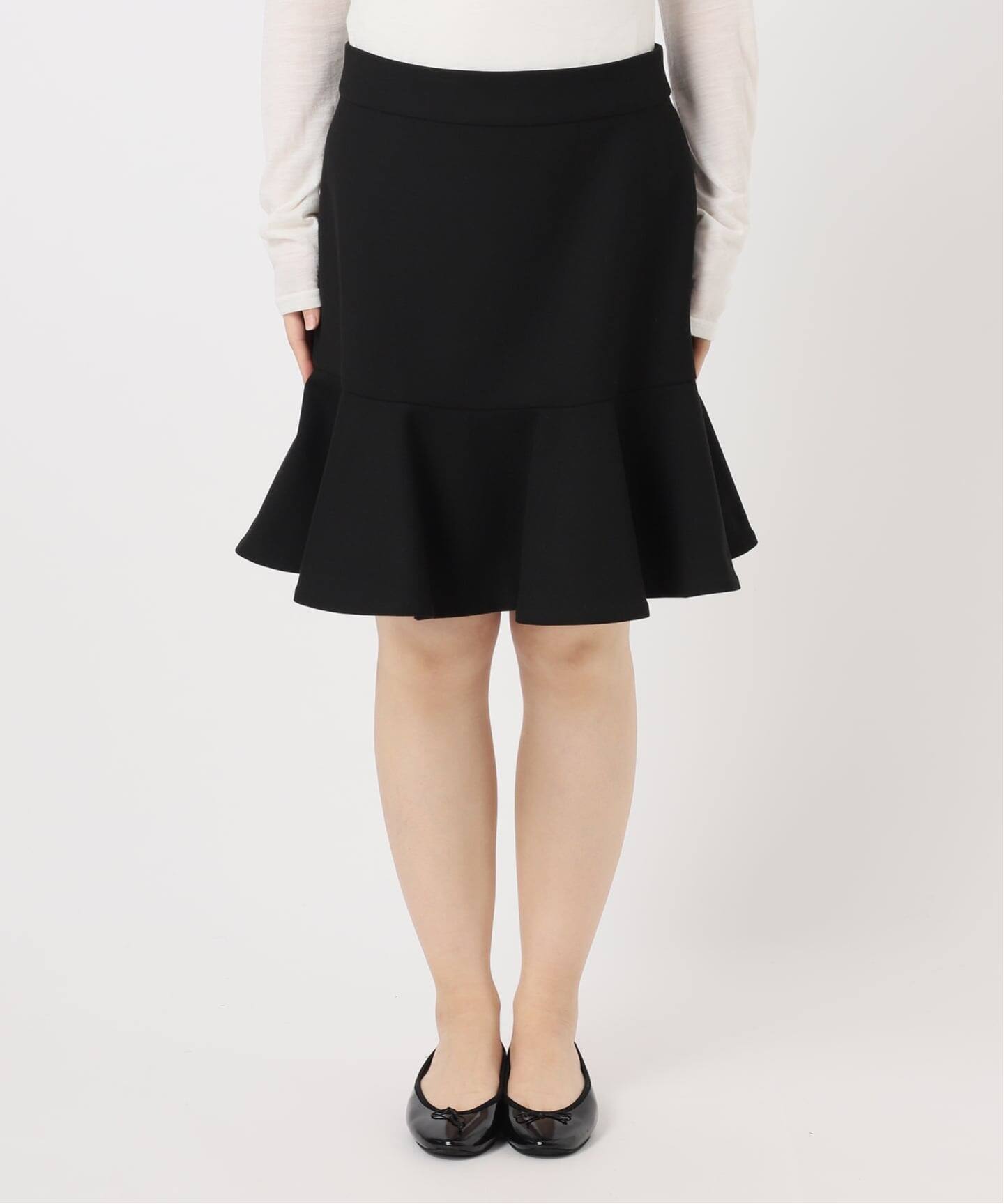 ツイードダブルクロスフレアミニスカート（ミニスカート）｜IENA