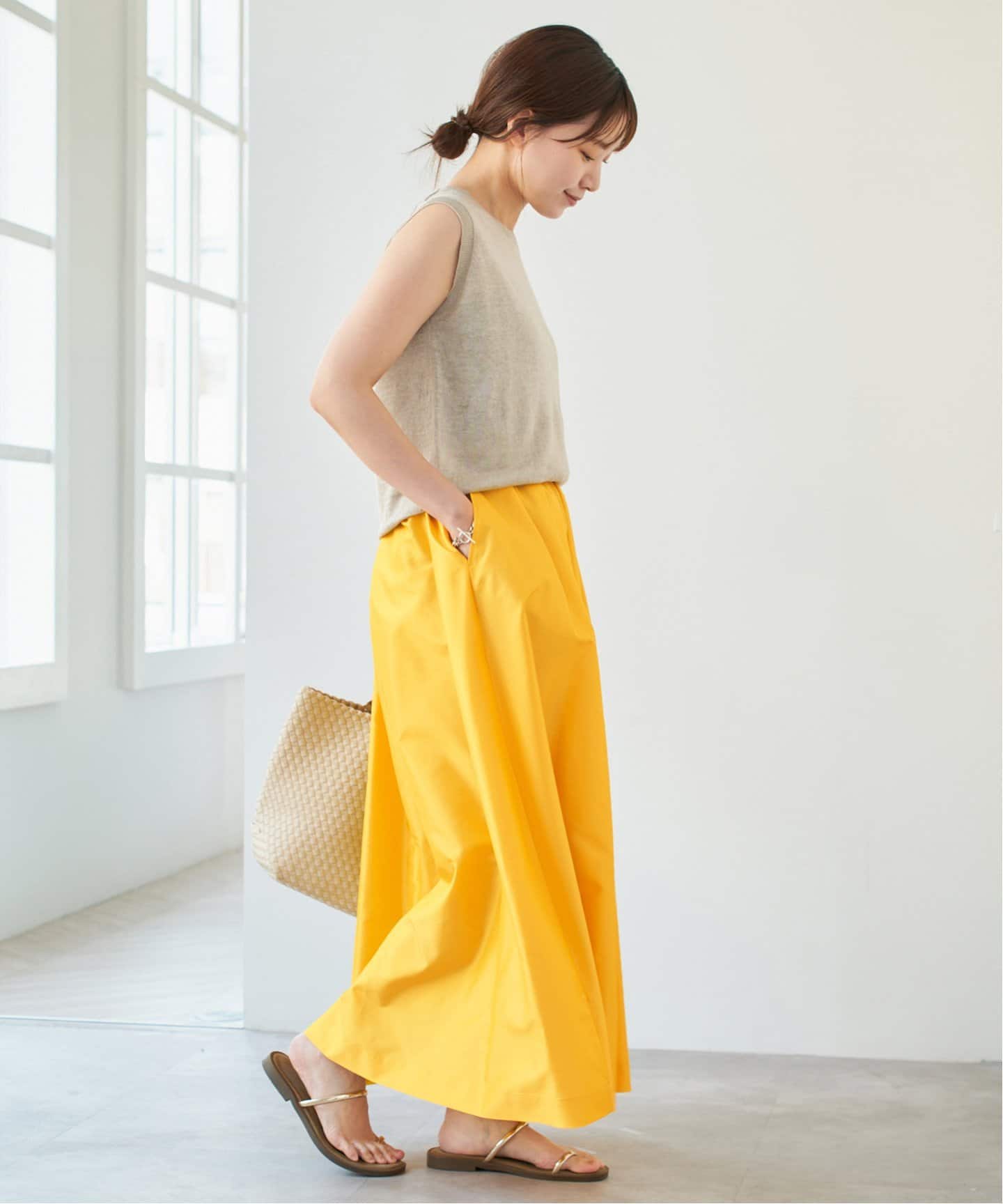 シルクコンタフタスカート（ロング・マキシ丈スカート）｜IENA（イエナ