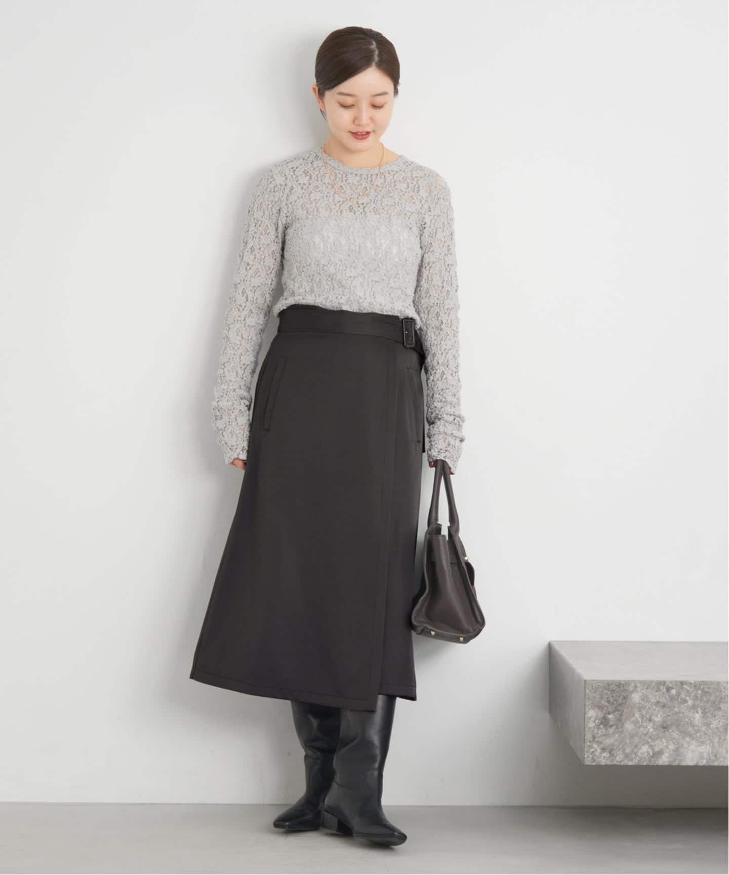 ベルトラップスカート（ロング・マキシ丈スカート）｜IENA（イエナ）の