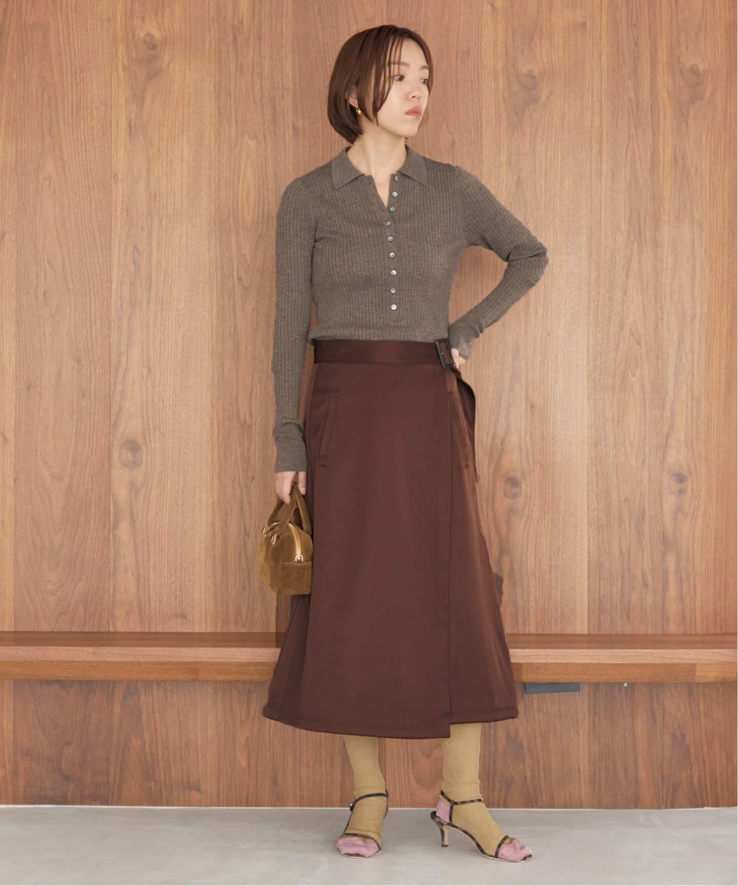 イエナ（IENA）/ベルトラップスカート ベルトラップスカート（ロング・マキシ丈スカート）｜IENA（イエナ）の