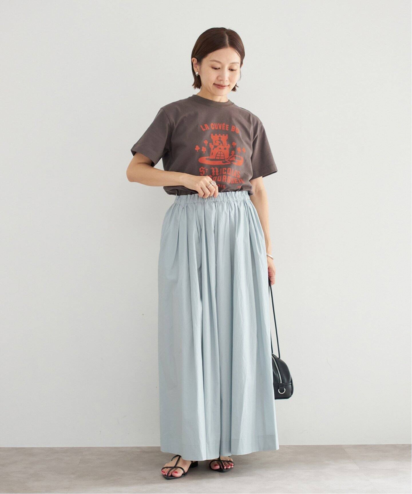 ＊出品27日まで＊【新品・タグ付】IENA タイプライターボリュームスカート WEB限定/追加》タイプライター ボリュームスカート（ロング