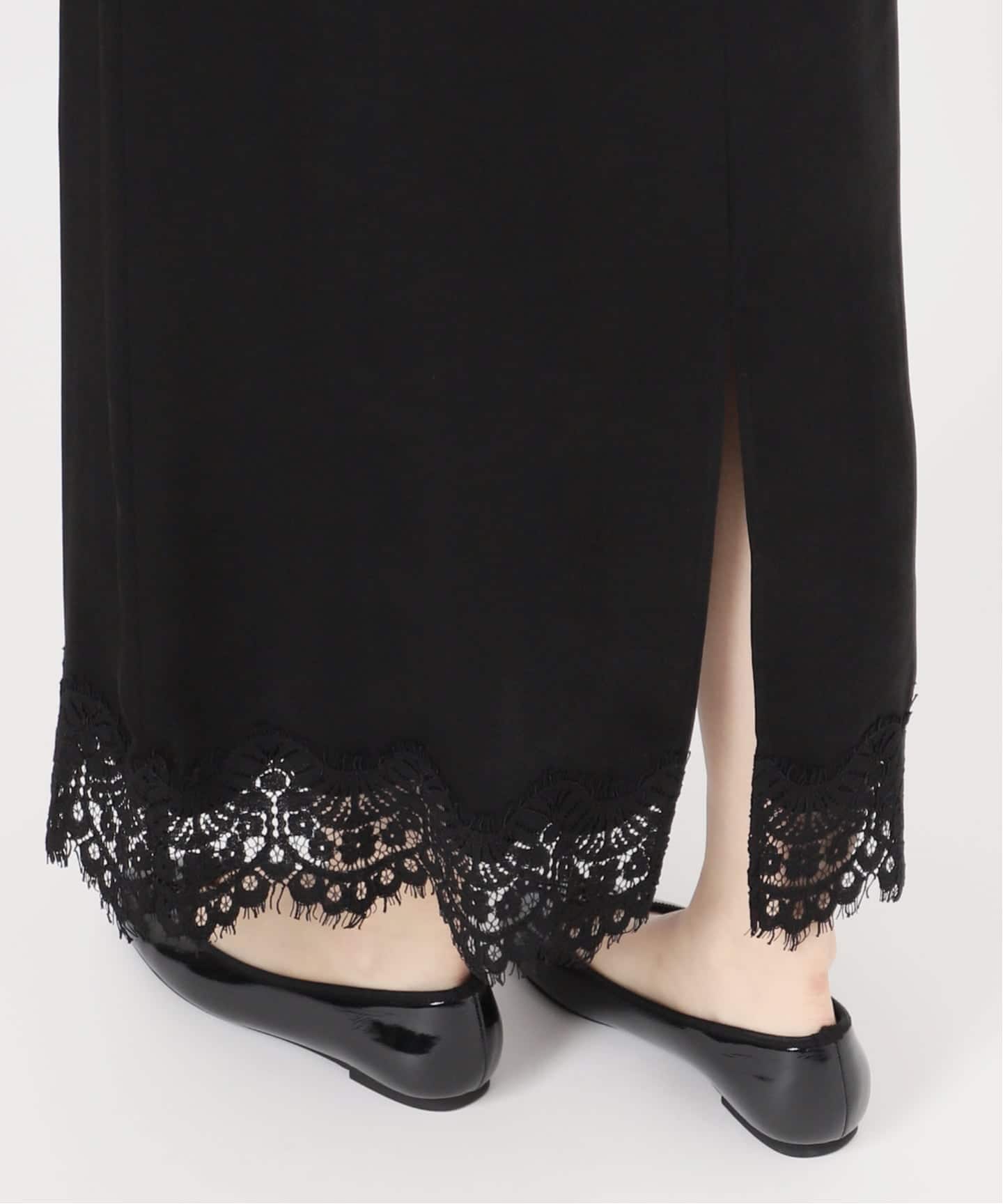 サテンレーススカート（ロング・マキシ丈スカート）｜IENA（イエナ）の