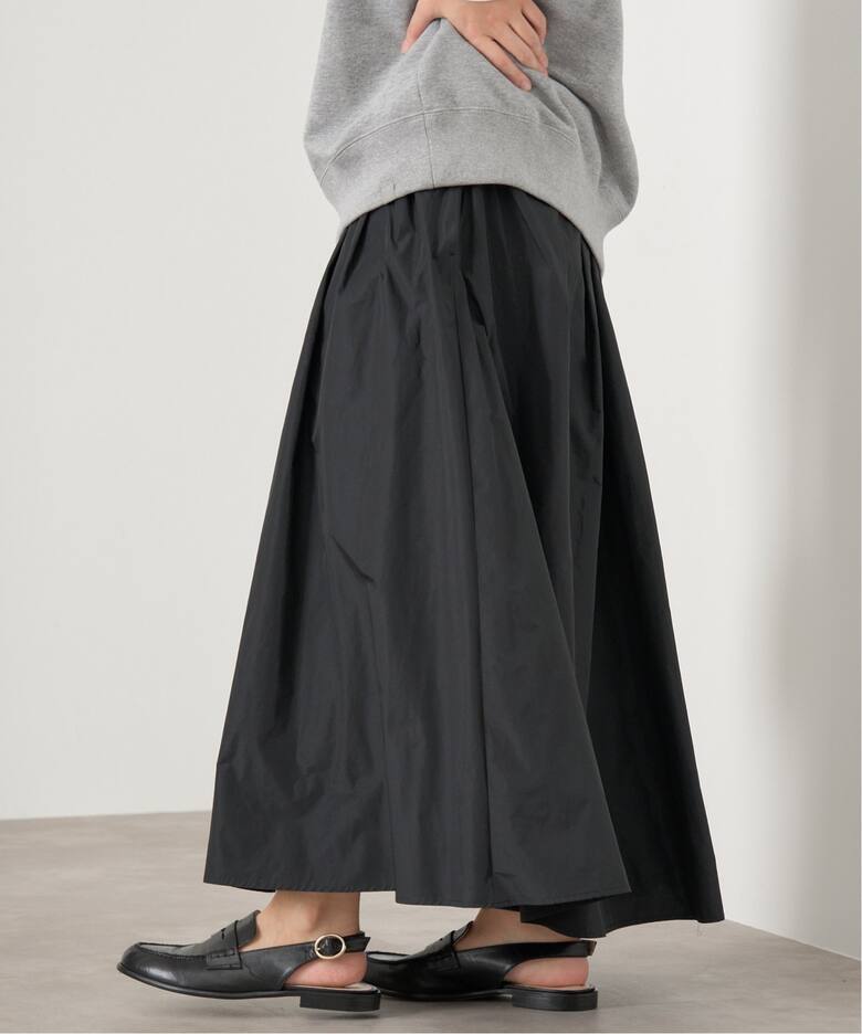 タフタフレアスカート（ロング・マキシ丈スカート）｜IENA（イエナ）の  