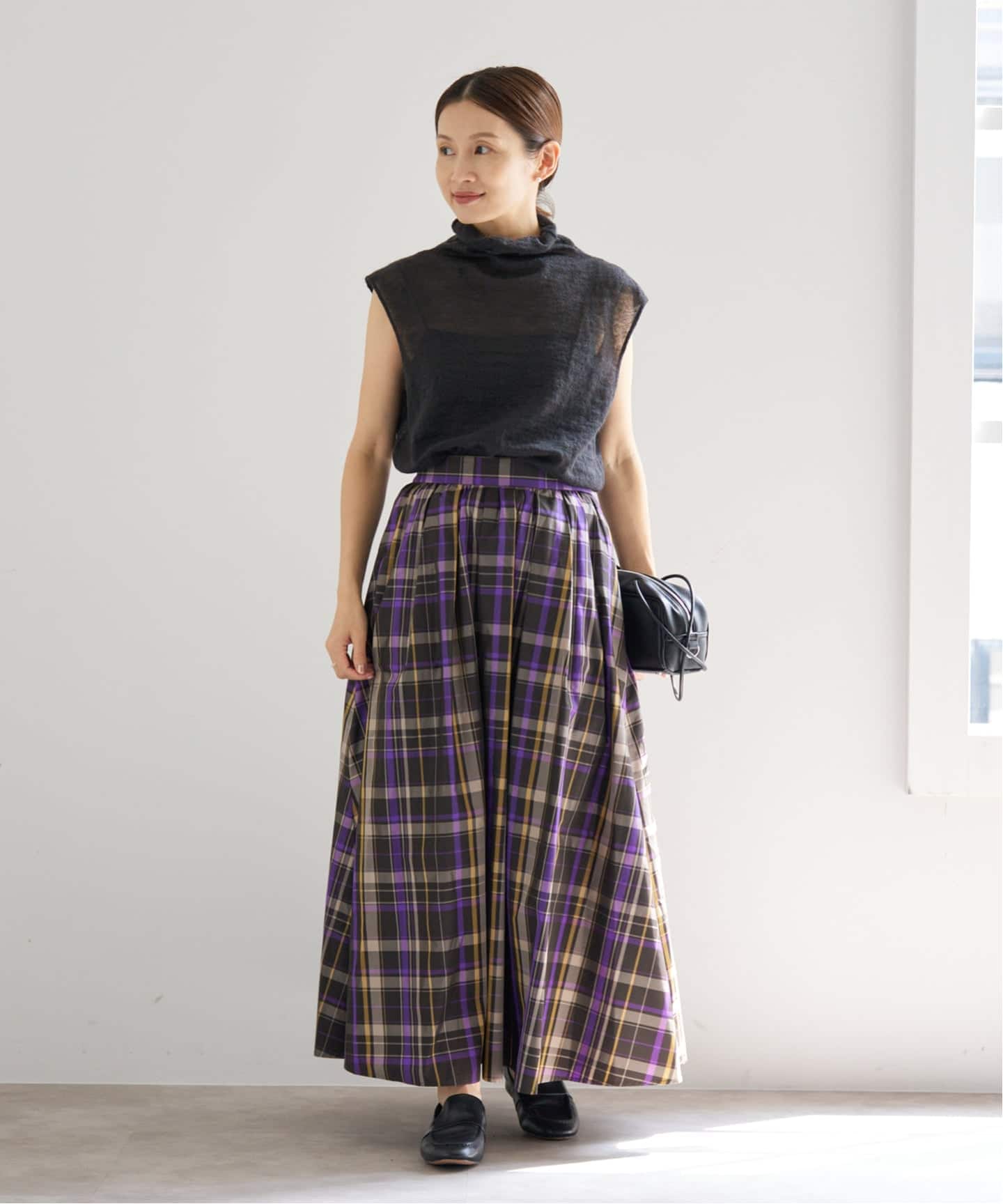 イエナ（IENA）/GRUPPOCINQUEタフタスカート GRUPPOCINQUEタフタスカート（ロング・マキシ丈スカート）｜IENA