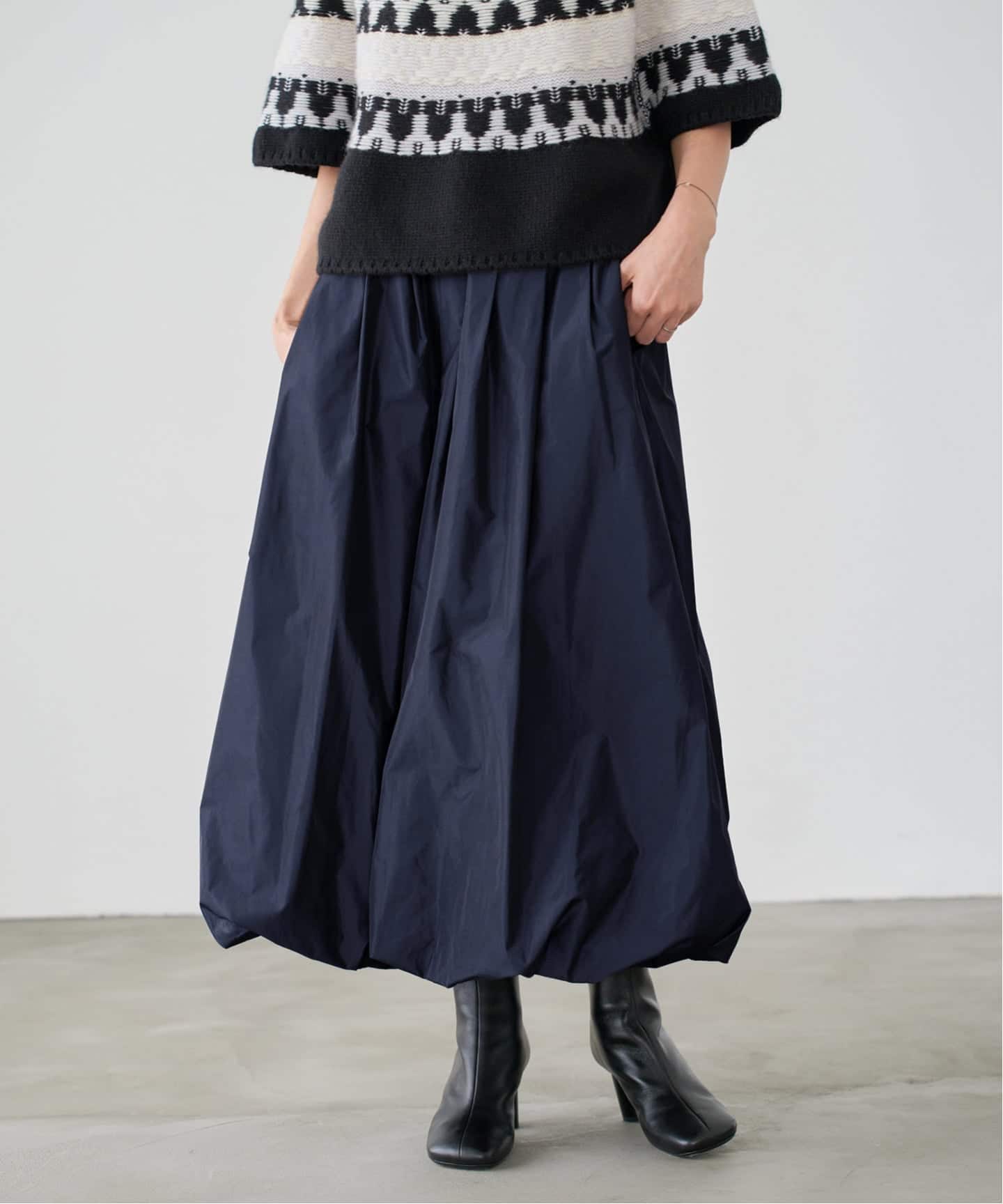 WEB限定/追加2》タフタバルーンスカート（ロング・マキシ丈スカート