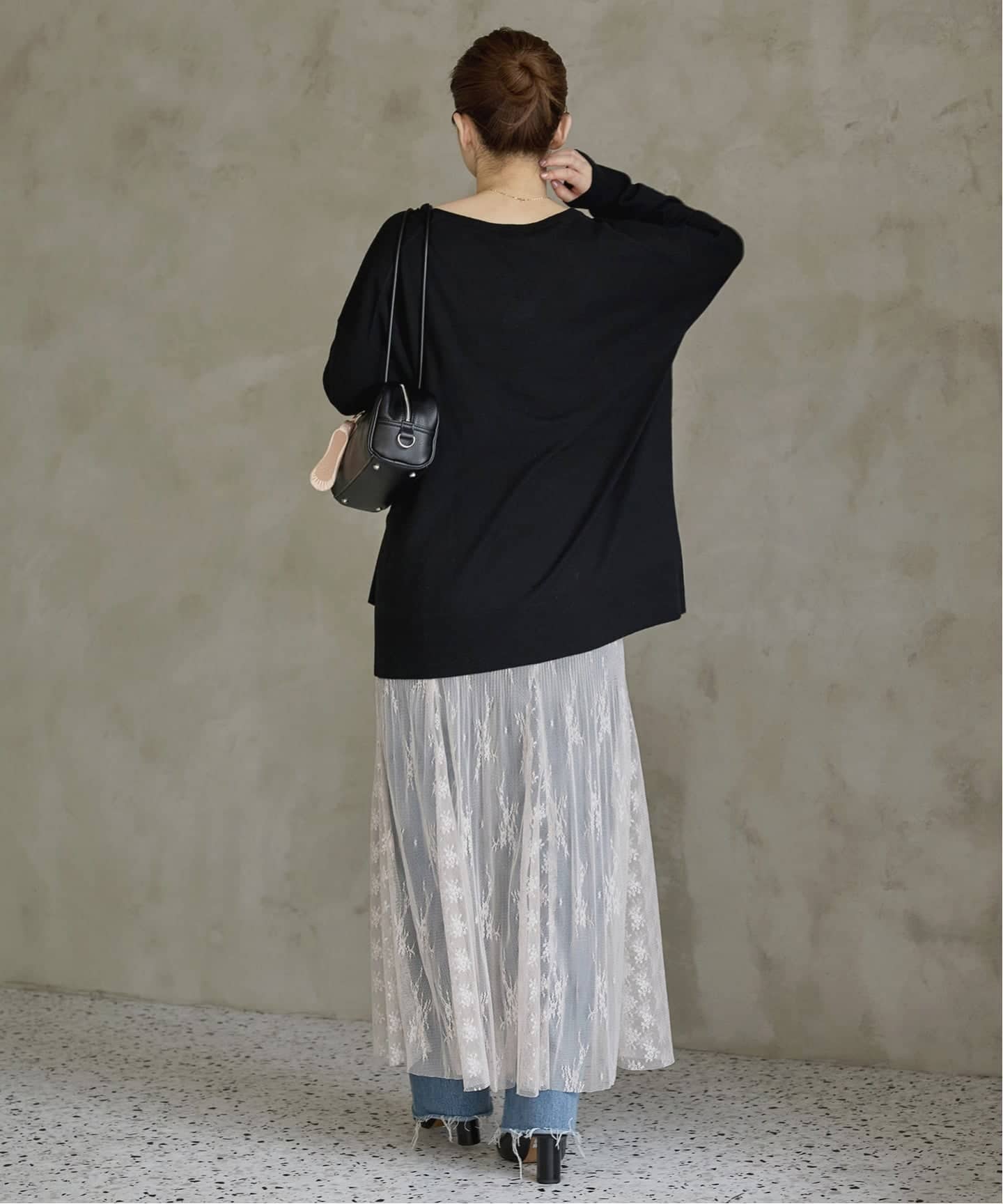 追加》トリミングレーススカート（ロング・マキシ丈スカート）｜IENA